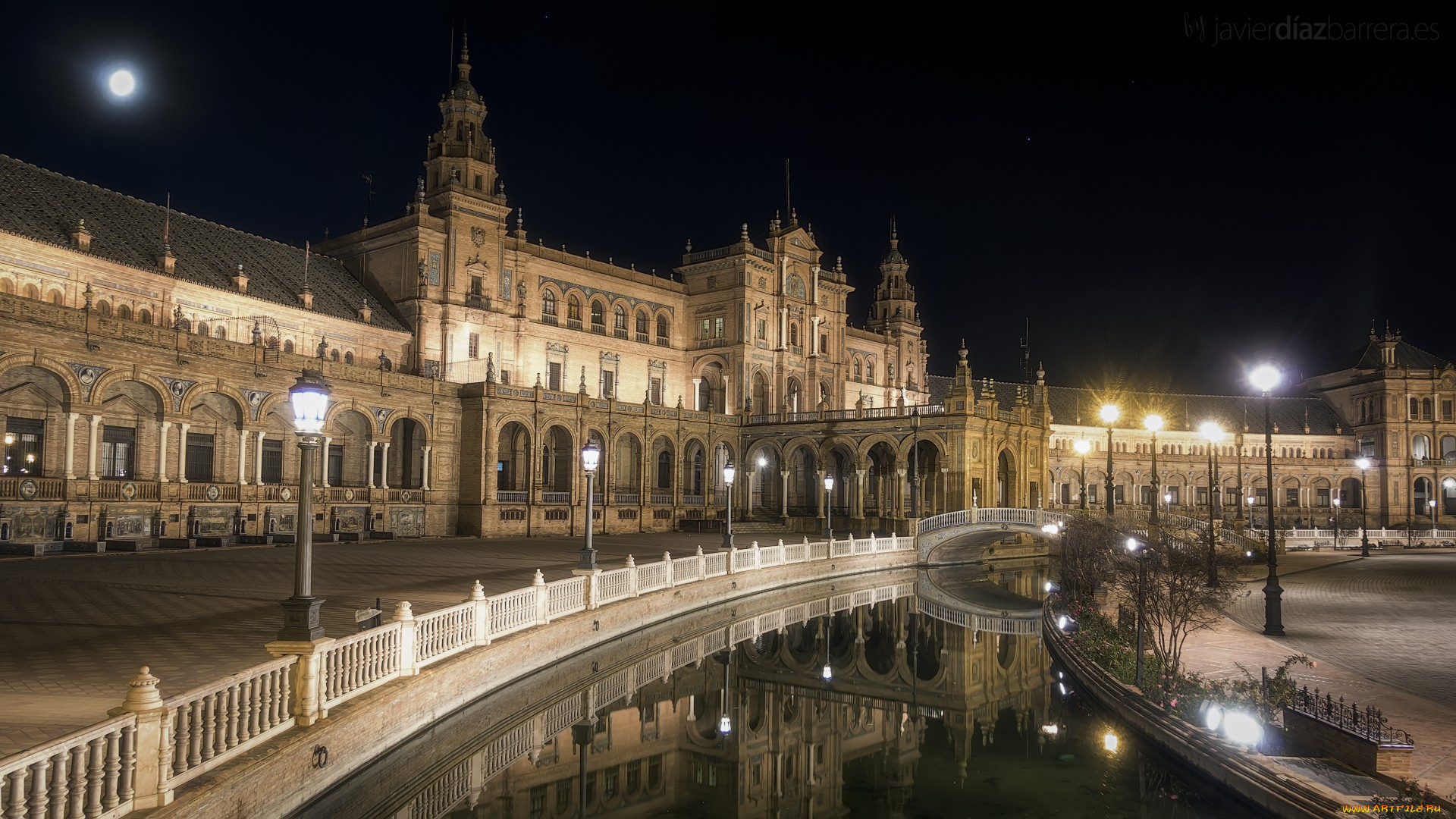 plaza, de, espa&, 241, города, севилья, , испания, простор