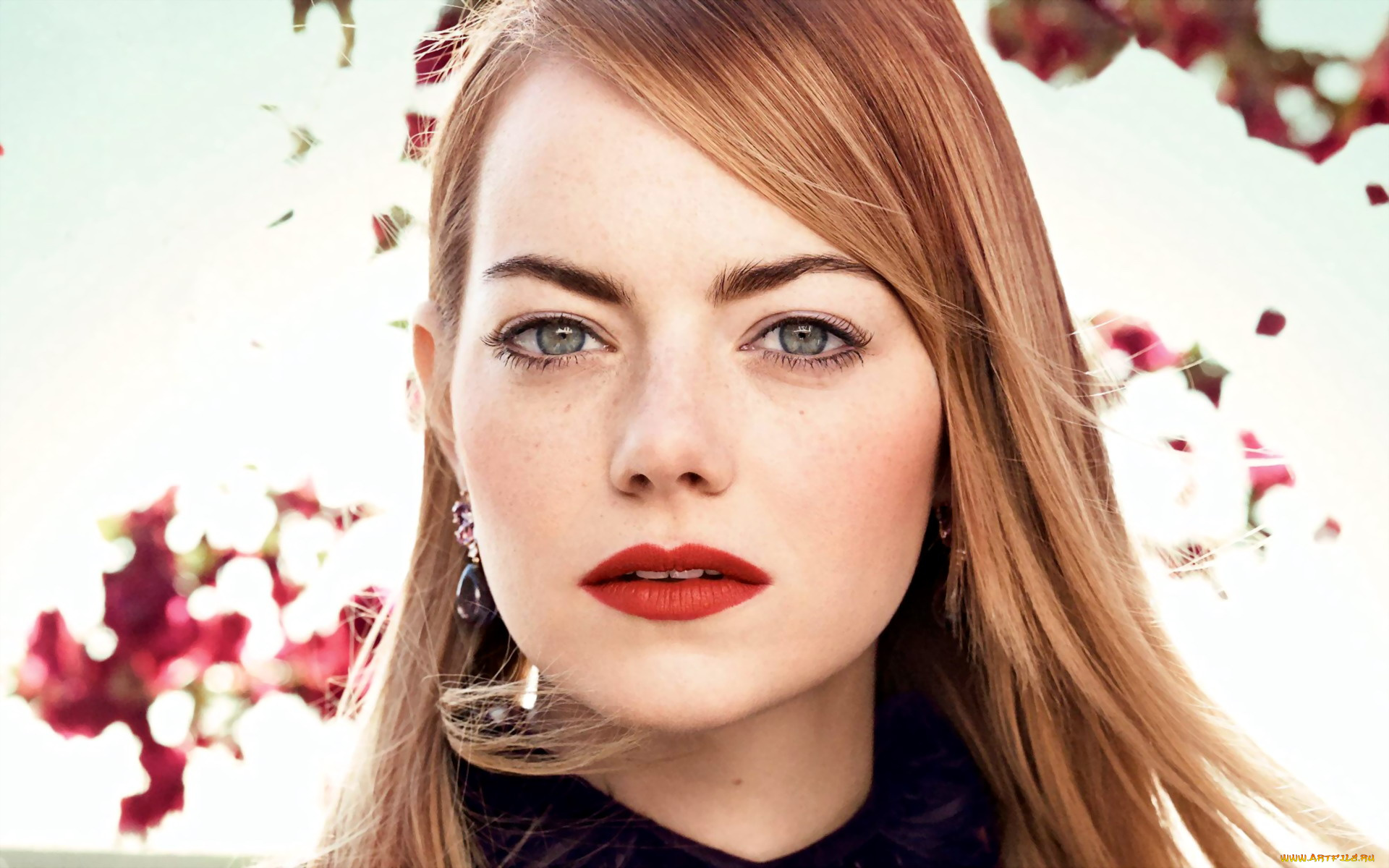 девушки, emma, stone, эмма, стоун, актриса, рыжая, лицо