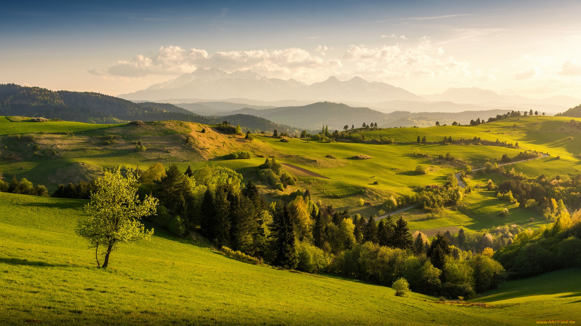 природа, пейзажи, простор