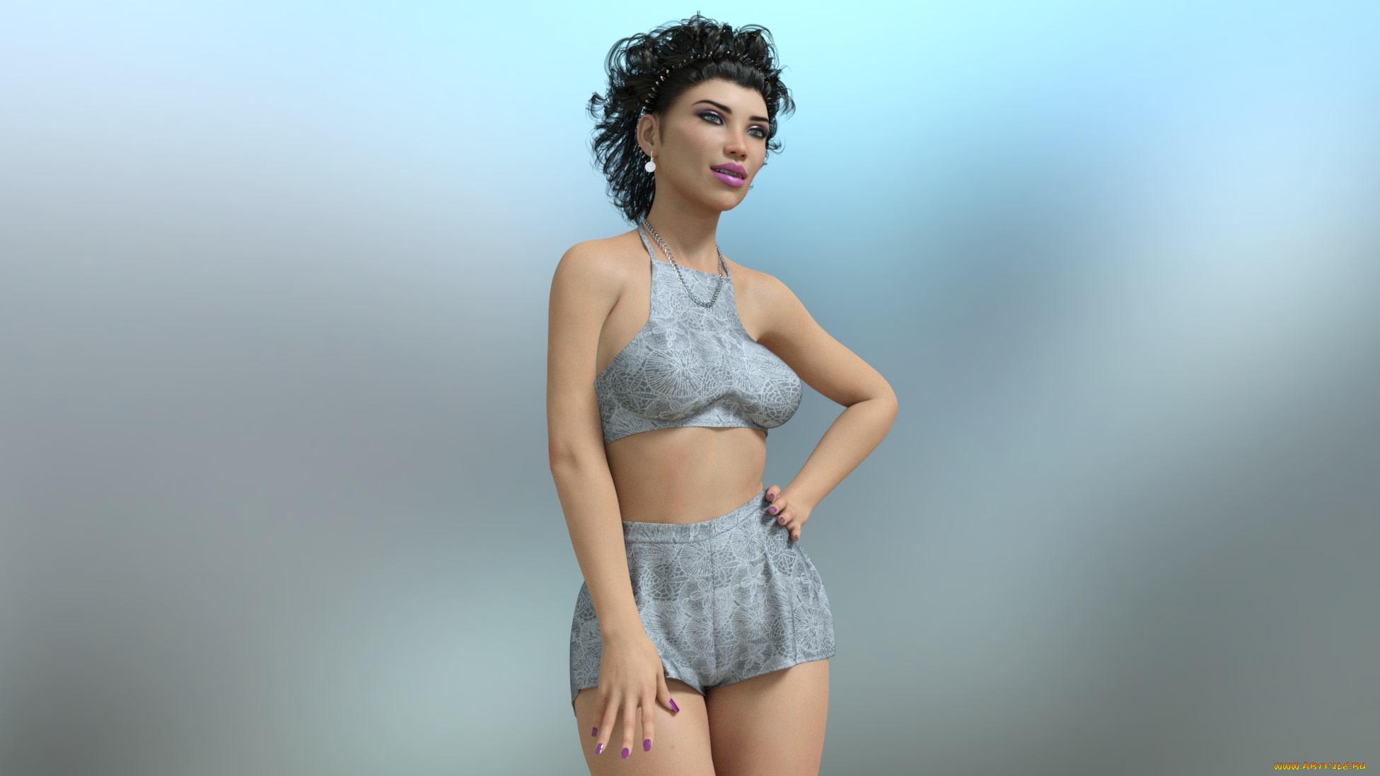 3д, графика, люди, , people, фон, взгляд, девушка