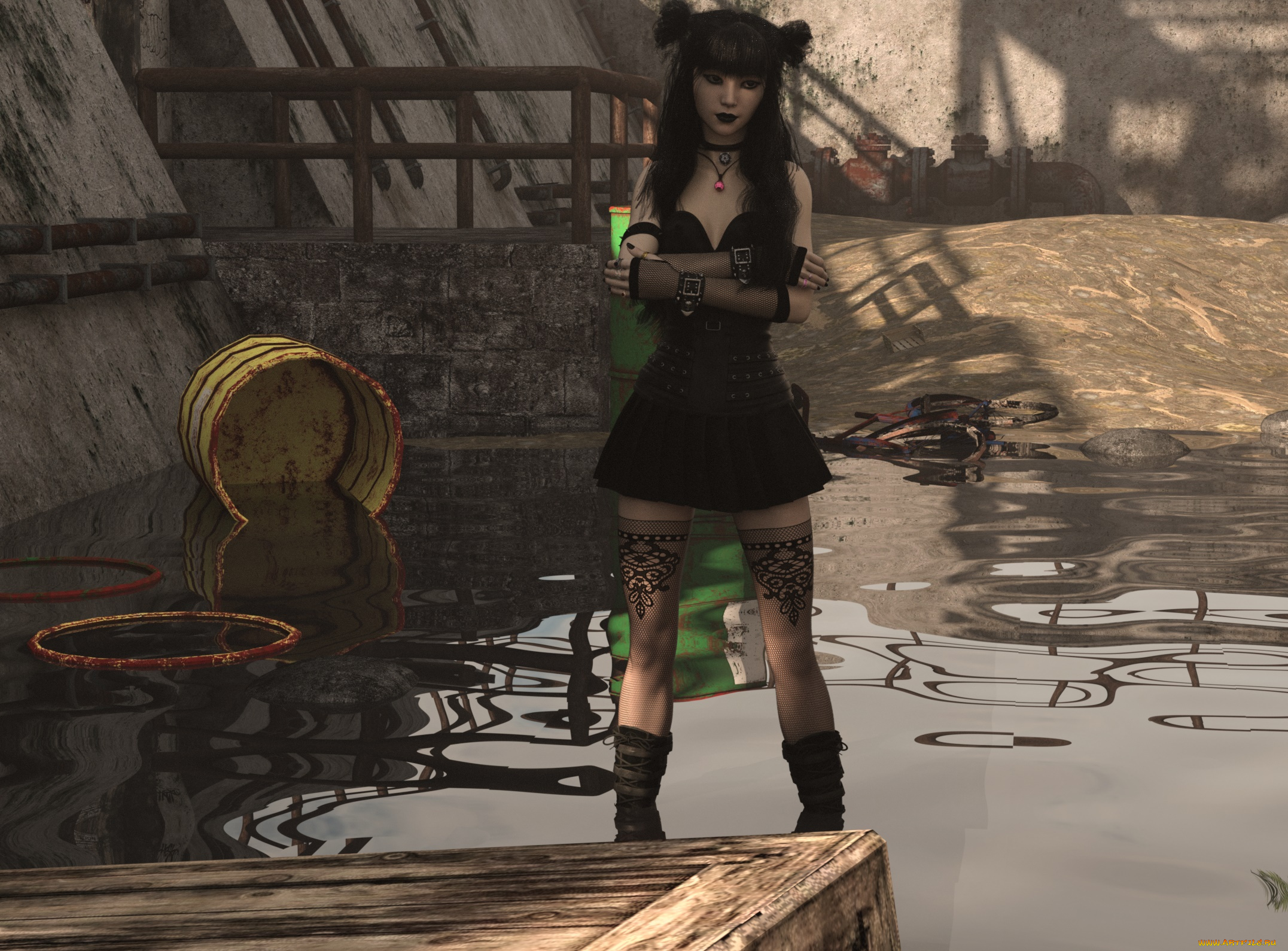 3д, графика, люди, , people, фон, взгляд, девушка