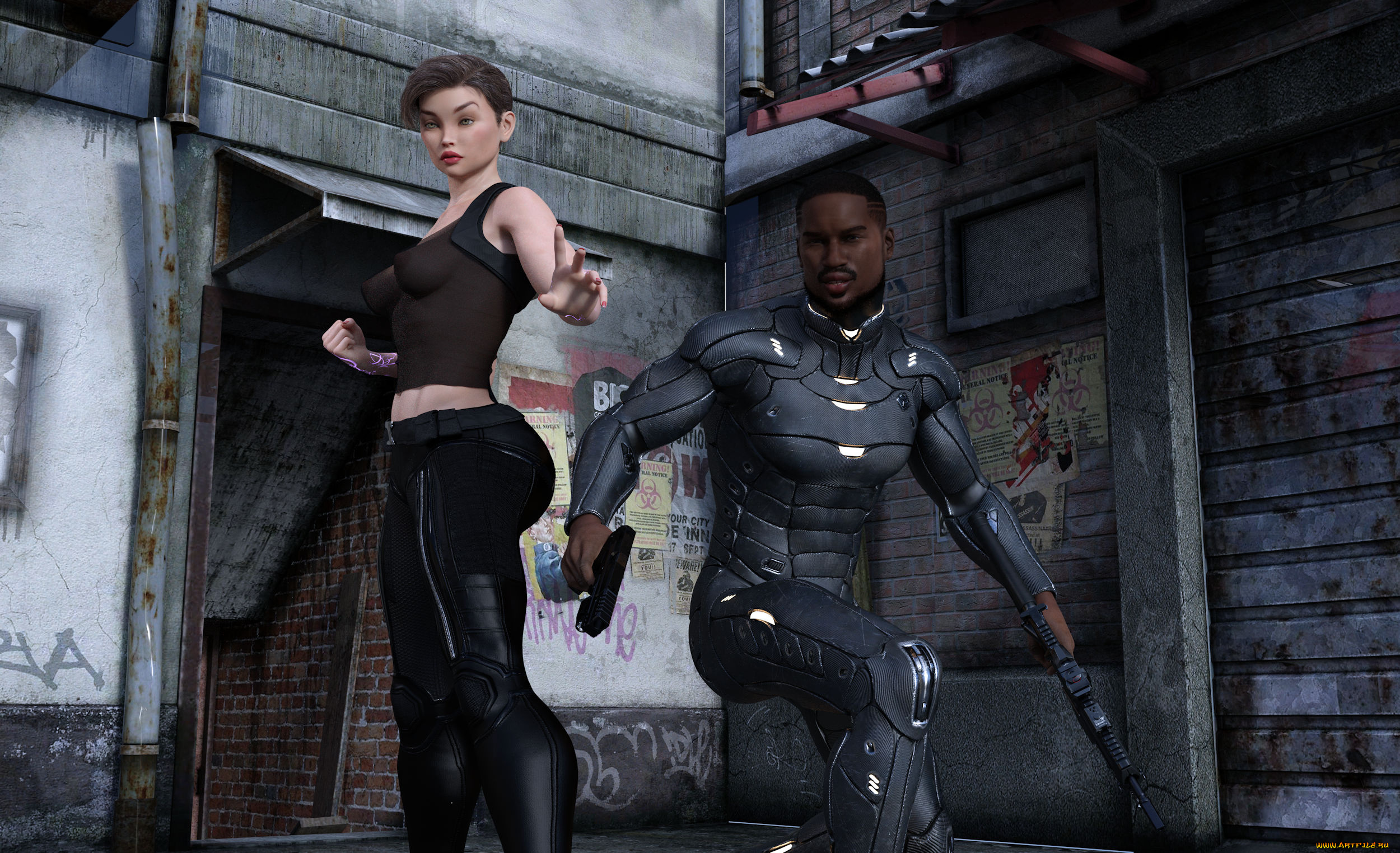 3д, графика, фантазия, , fantasy, фон, девушка, взгляд