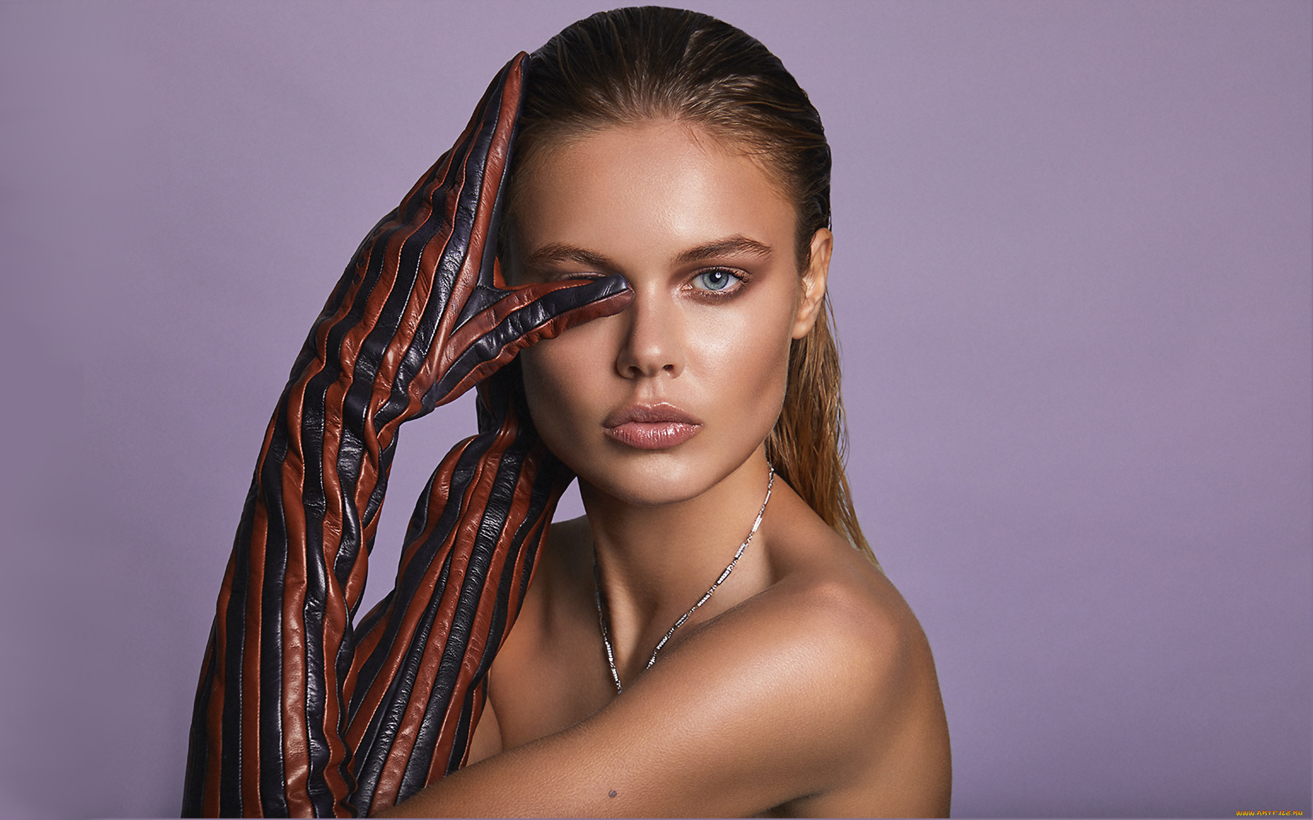 девушки, -unsort, , лица, , портреты, портрет, модель, перчатки