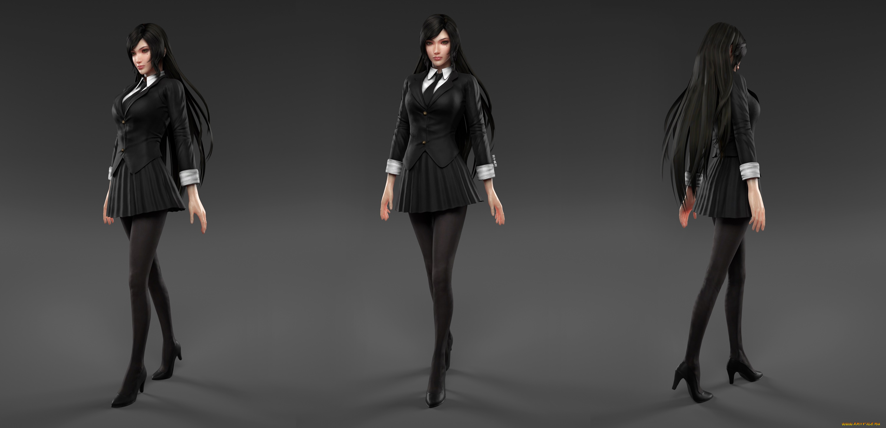 3д, графика, люди, , people, фон, взгляд, девушка