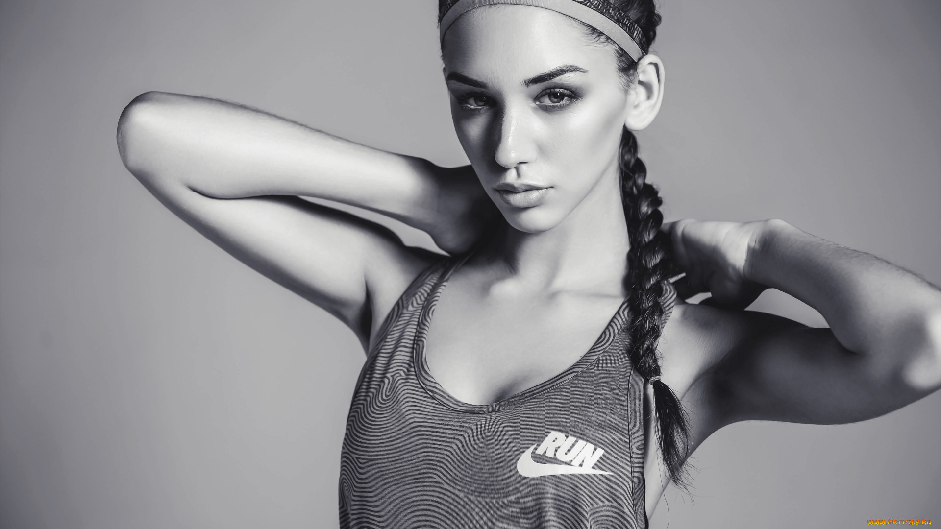 календари, компьютерный, дизайн, 2019, calendar, женщина, повязка, взгляд, девушка