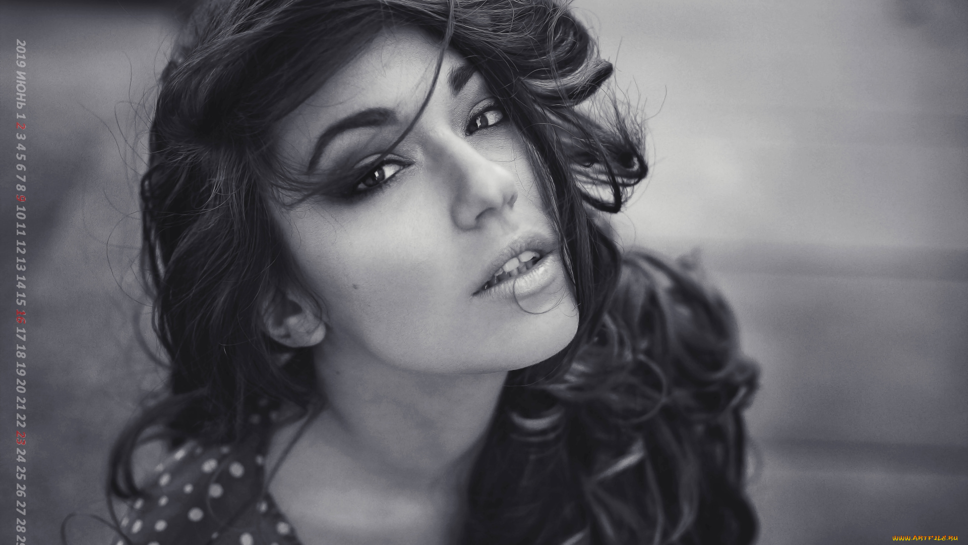 календари, компьютерный, дизайн, 2019, calendar, женщина, взгляд, лицо, девушка