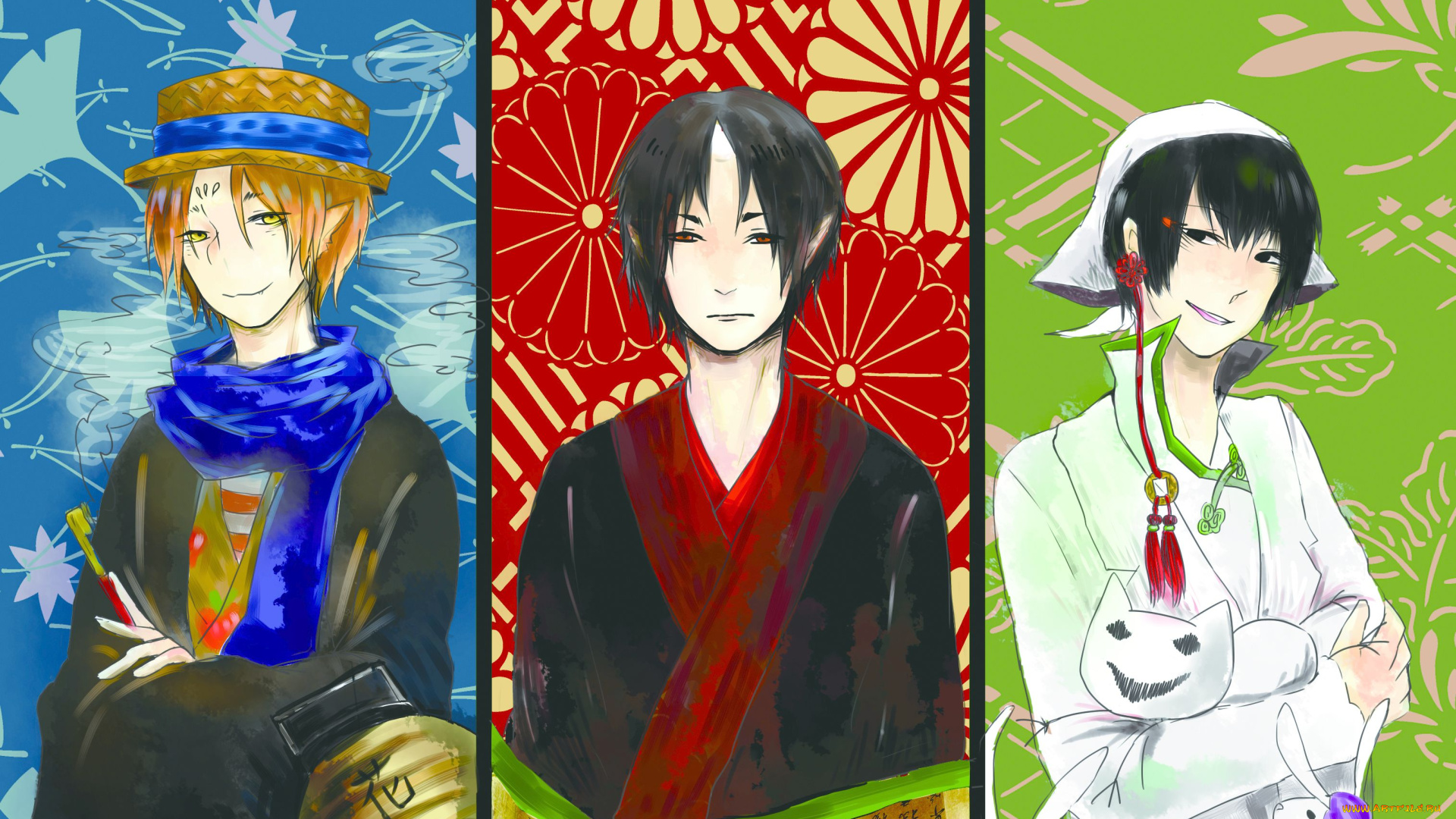 аниме, hoozuki, no, reitetsu, хладнокровный, ходзуки