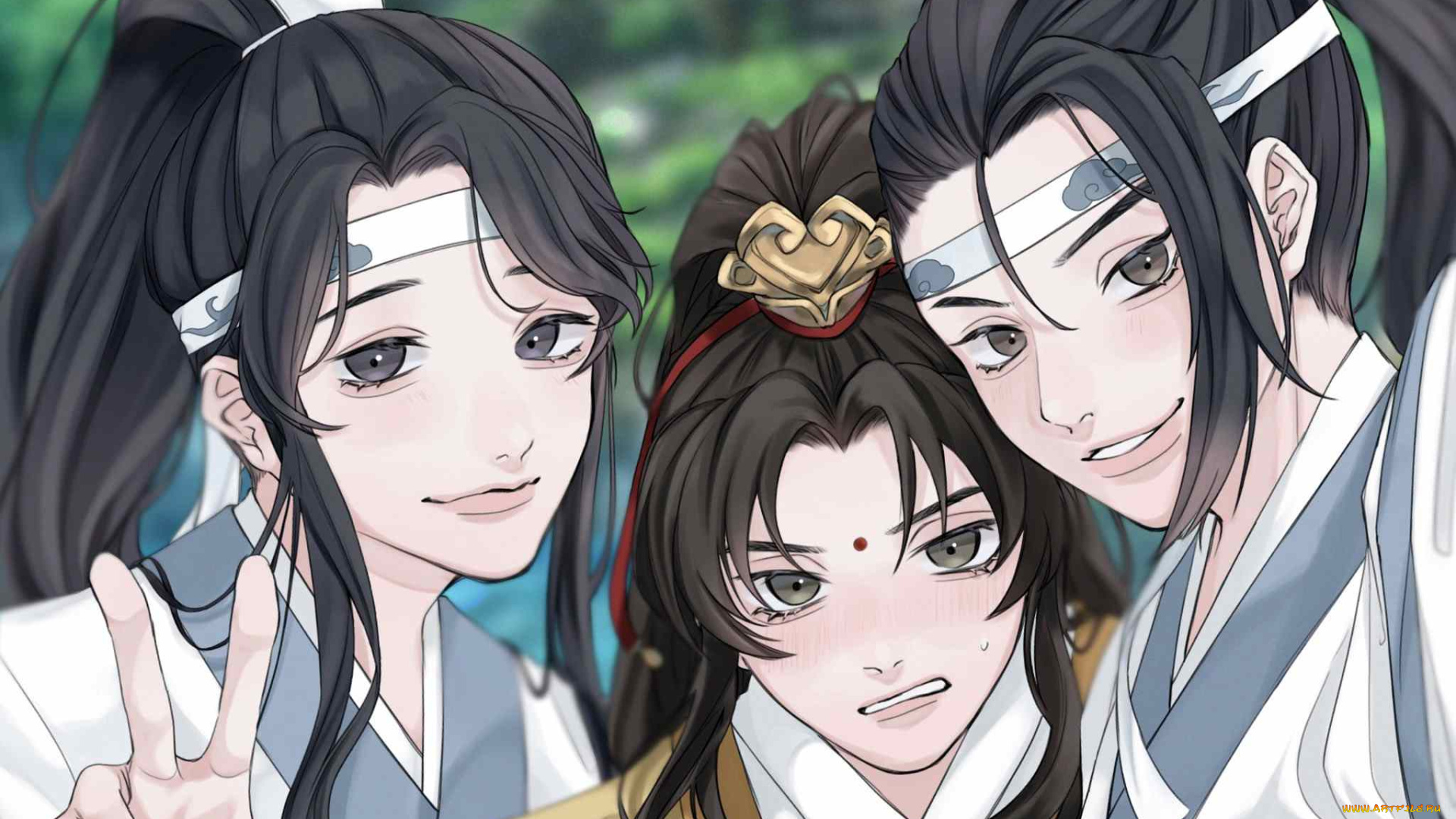 аниме, mo, dao, zu, shi, лань, сычжуй, цзинъи, цзинь, лин