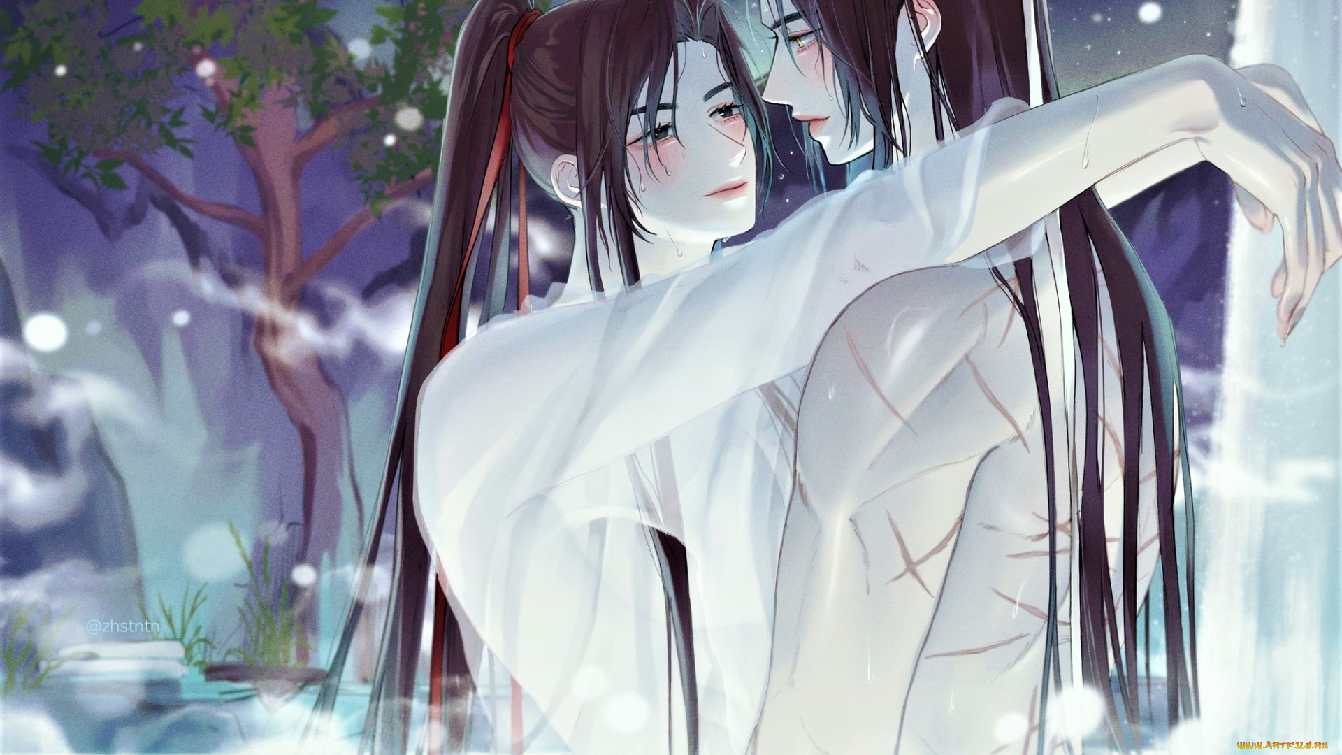 аниме, mo, dao, zu, shi, вэй, усянь, лань, ванцзи, источник