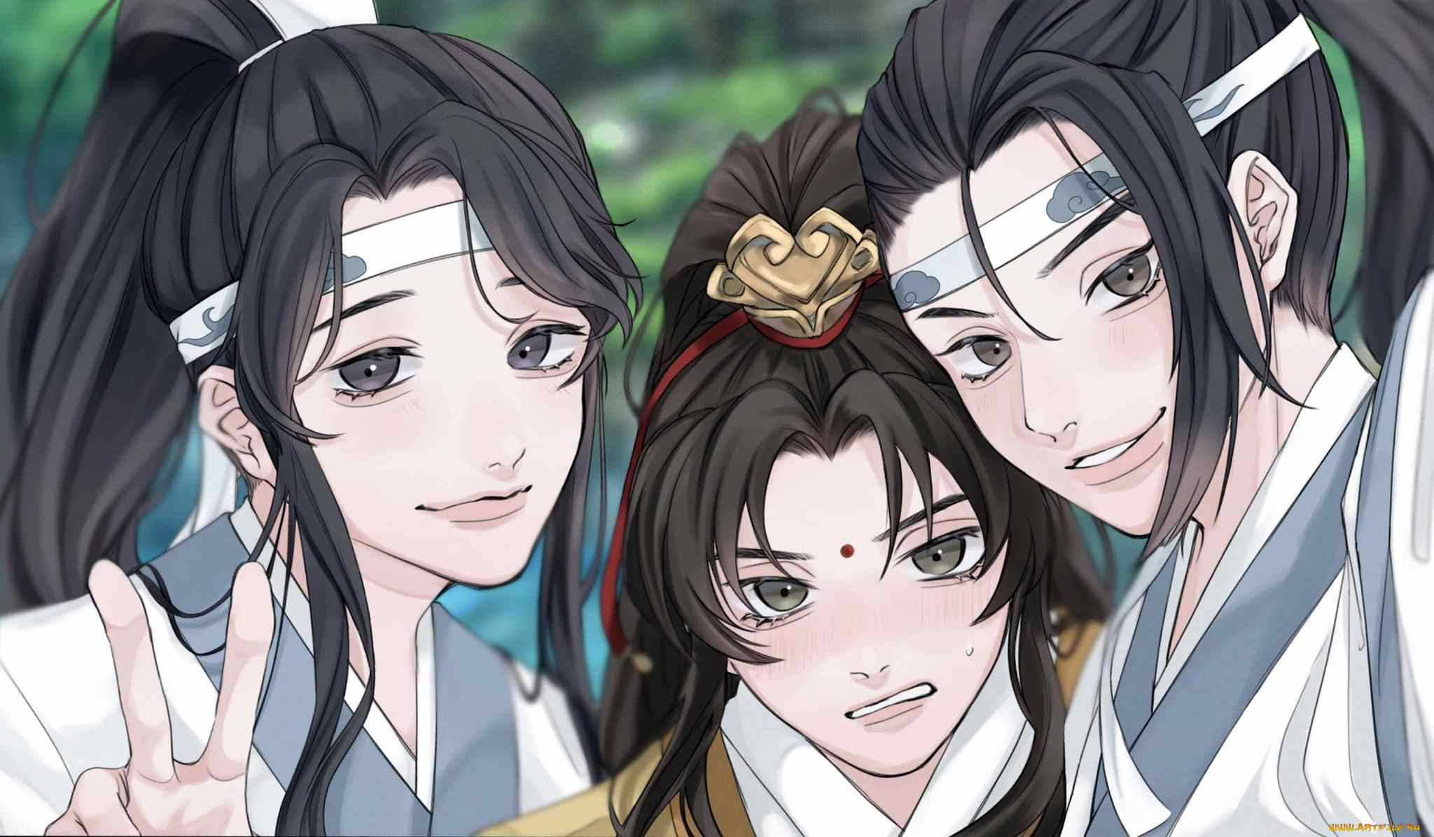 аниме, mo, dao, zu, shi, лань, сычжуй, цзинъи, цзинь, лин