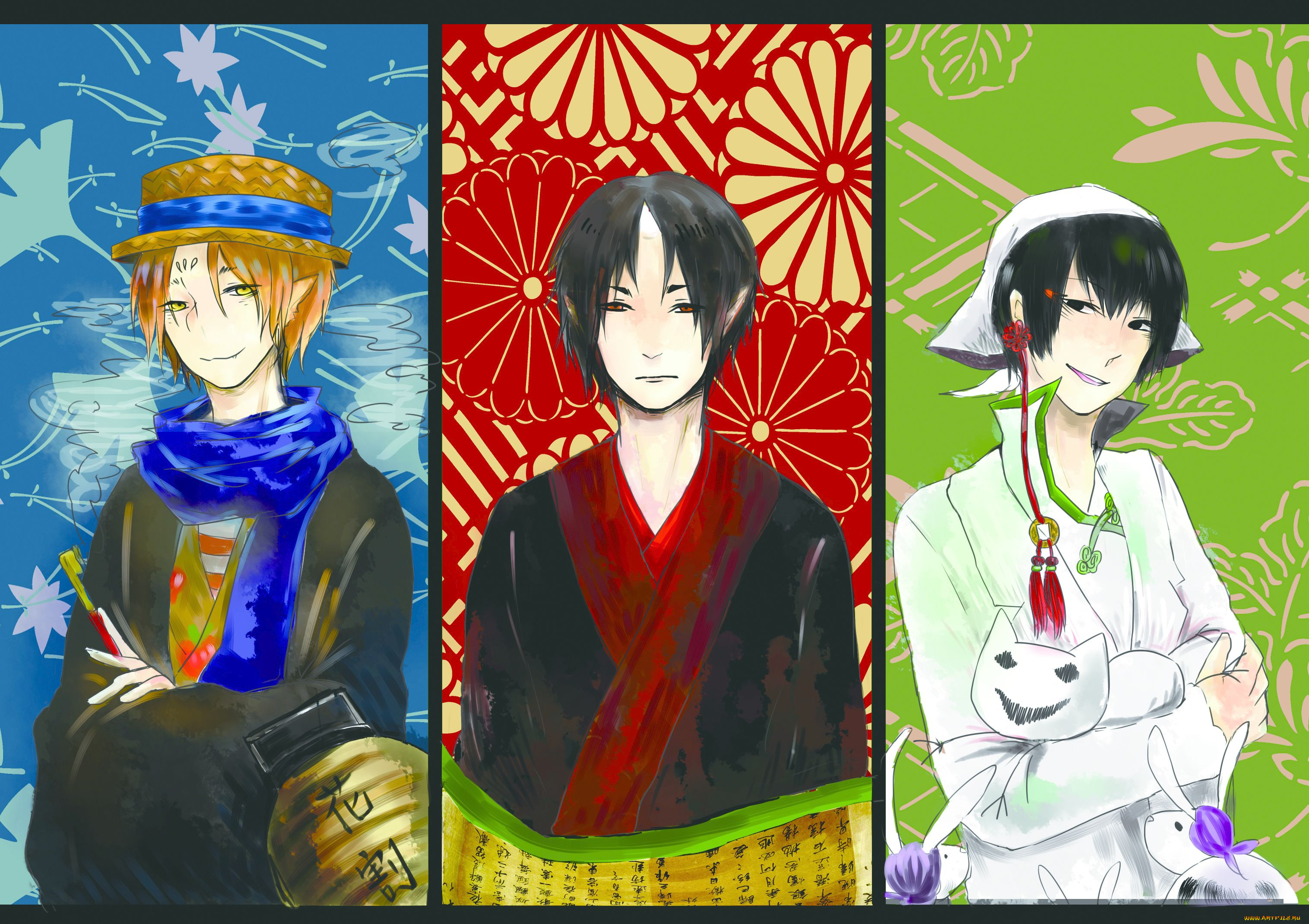 аниме, hoozuki, no, reitetsu, хладнокровный, ходзуки