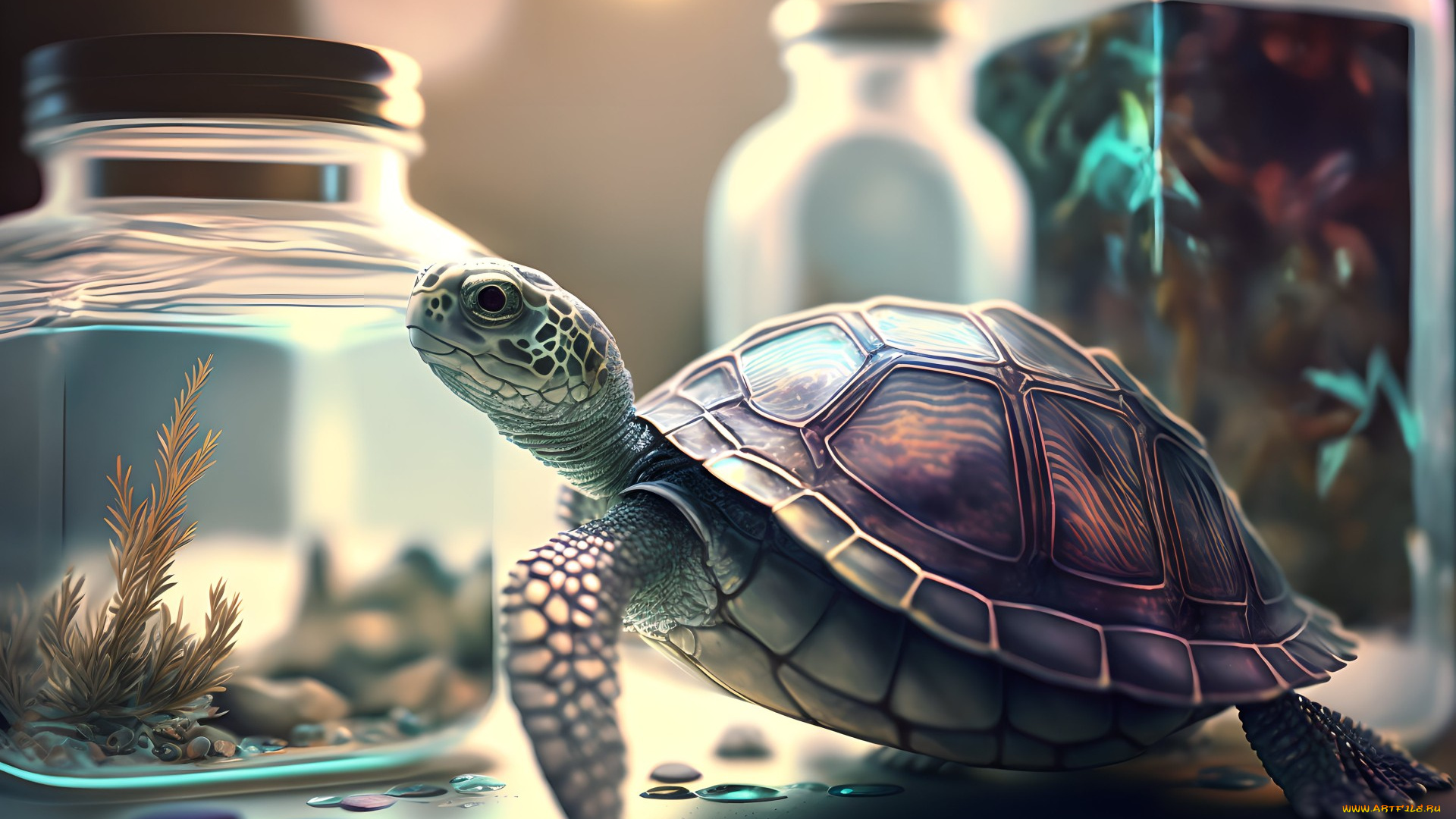 3д, графика, животные, , animals, нейросети, графика, нейроарт, ai, art, нейронные, сети, рисунки, нейро, искусство, черепаха