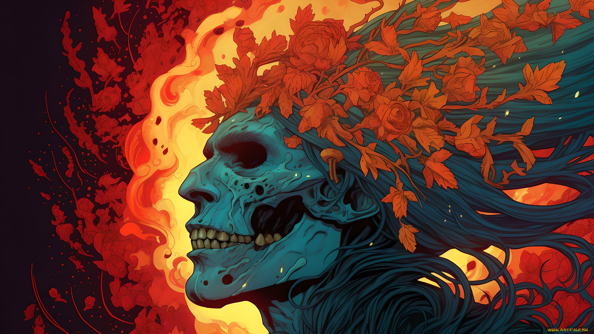 фэнтези, нежить, нейросети, графика, нейроарт, ai, art, нейронные, сети, рисунки, нейро, искусство