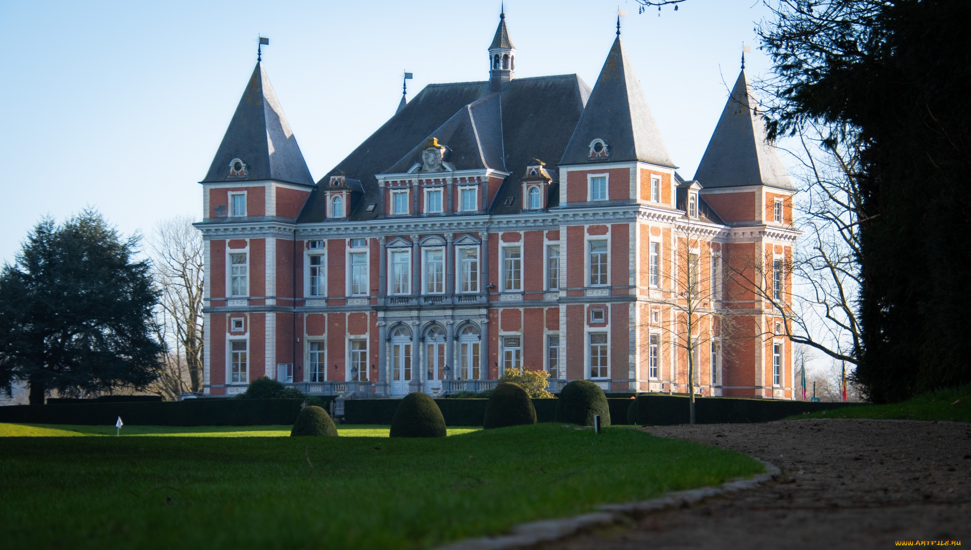castle, petegem, belgium, города, замки, бельгии, castle, petegem