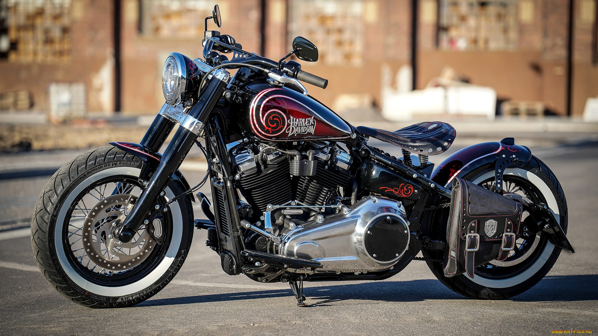 харлей, мотоциклы, harley-davidson, мотоцикл, байк, thunderbike, customs