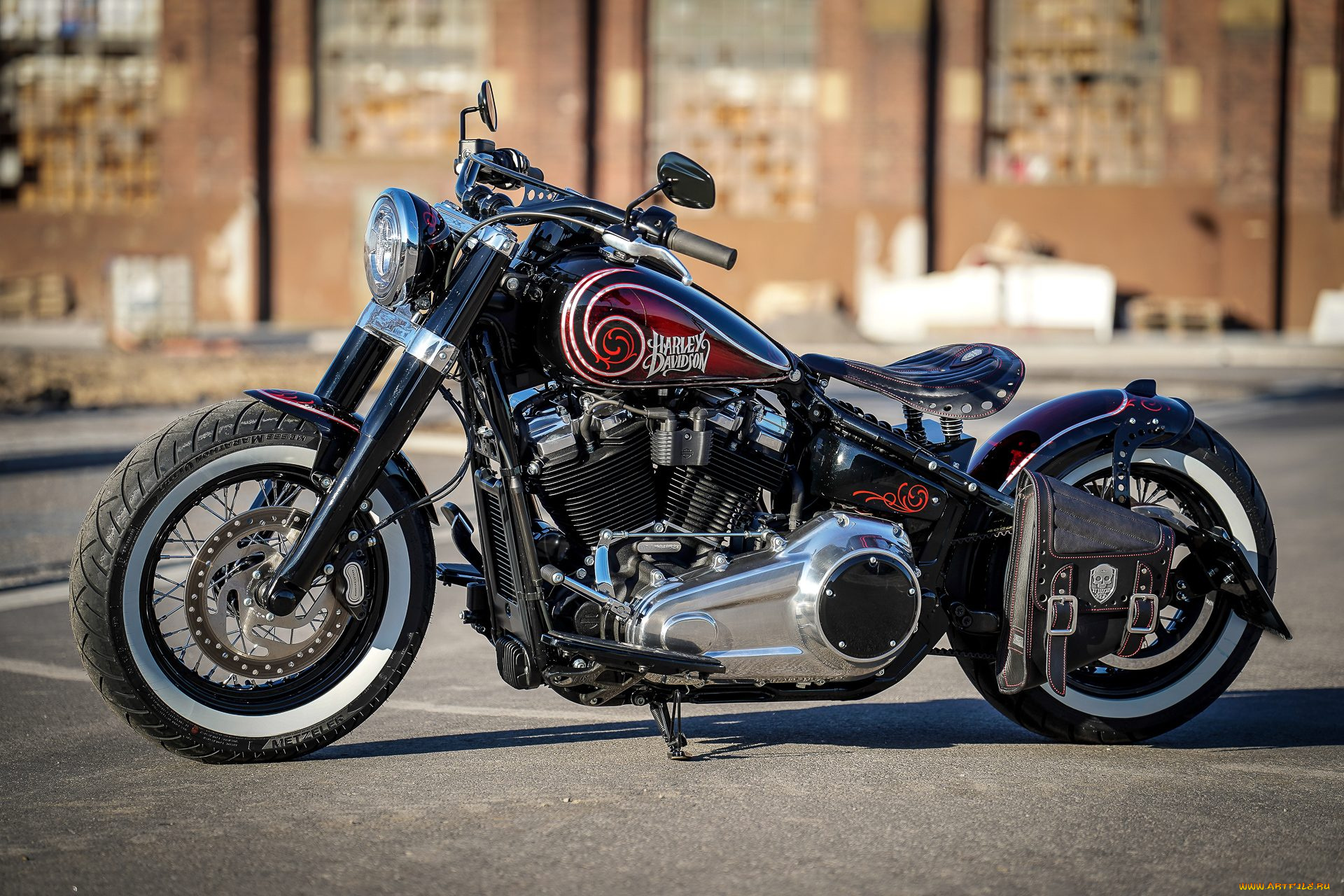 харлей, мотоциклы, harley-davidson, мотоцикл, байк, thunderbike, customs