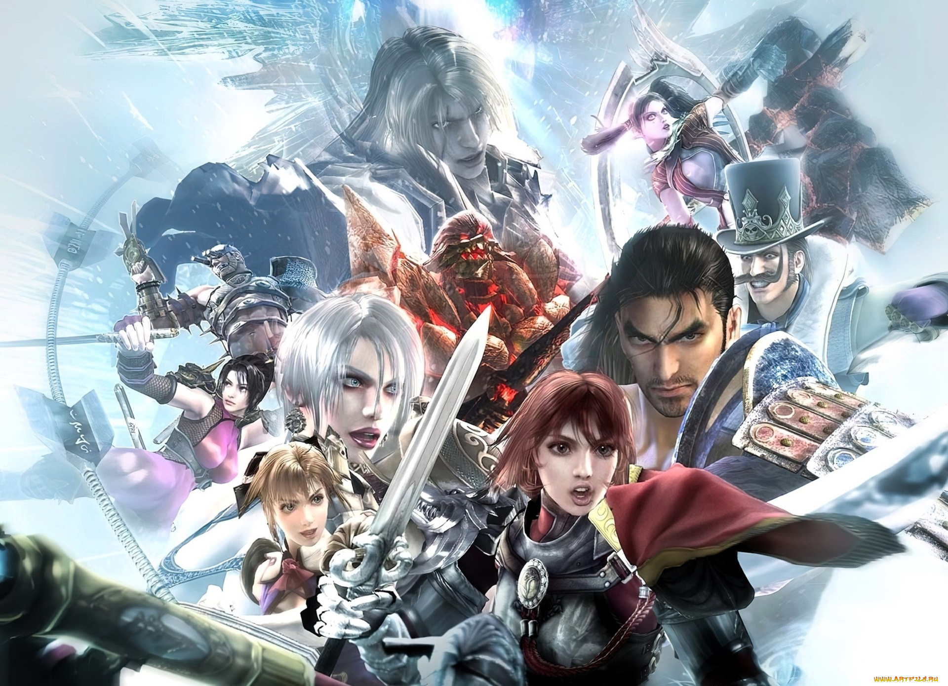 видео, игры, soulcalibur, , broken, destiny, персонажи