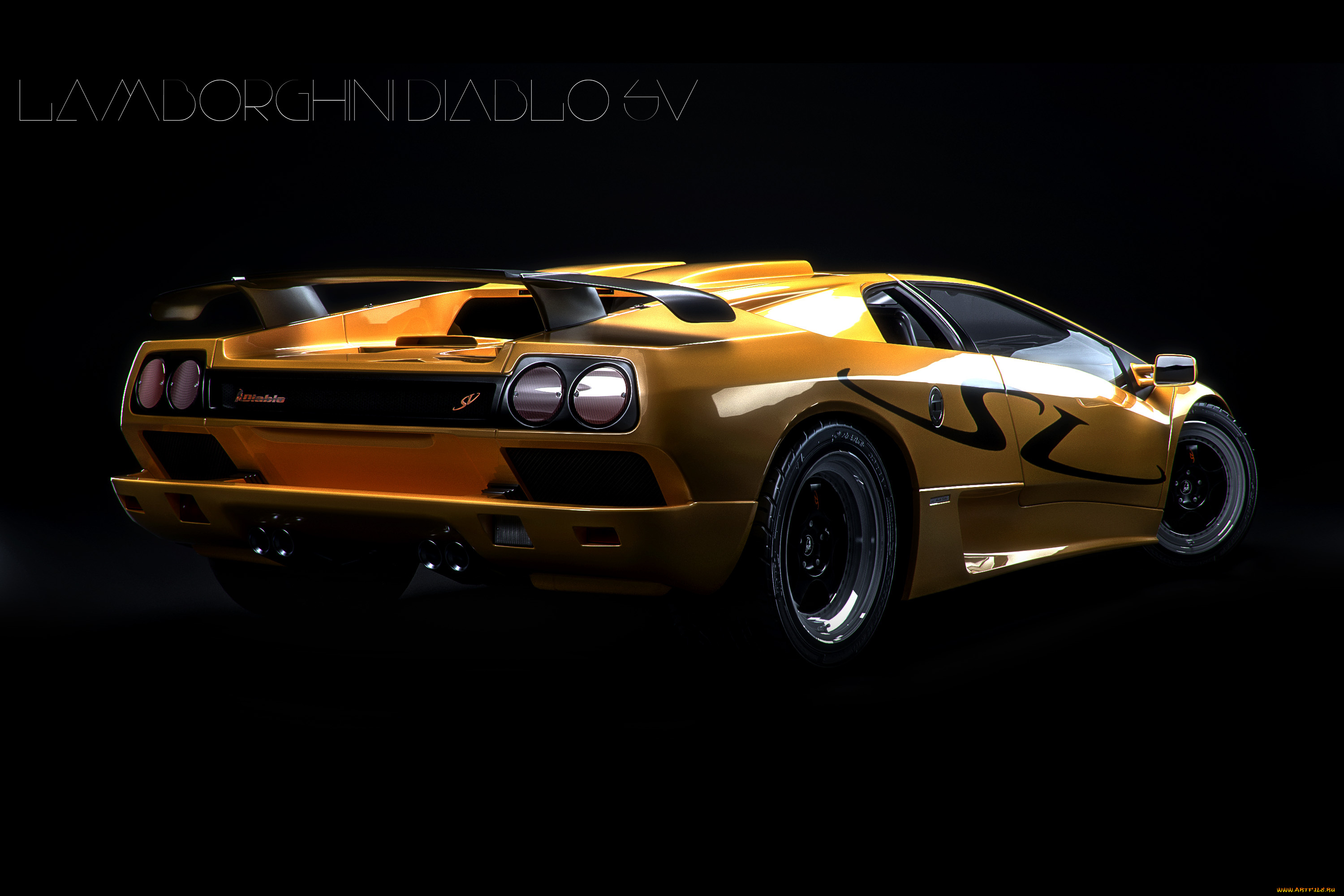 автомобили, 3д, lamborghini