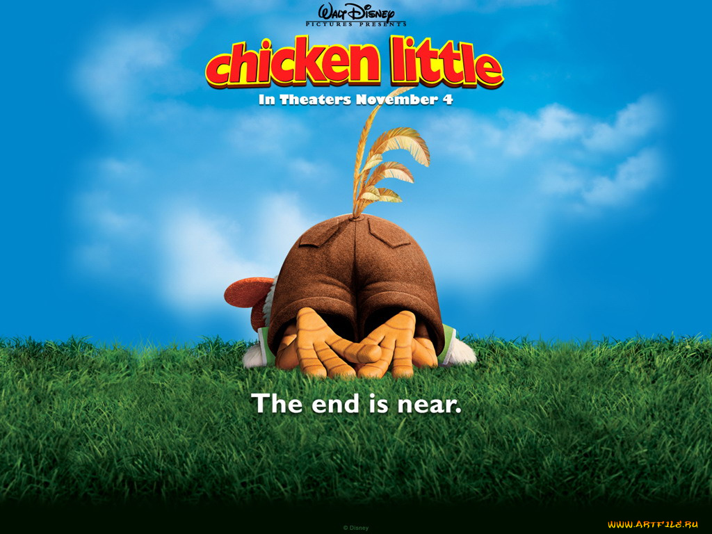 chicken, little, мультфильмы
