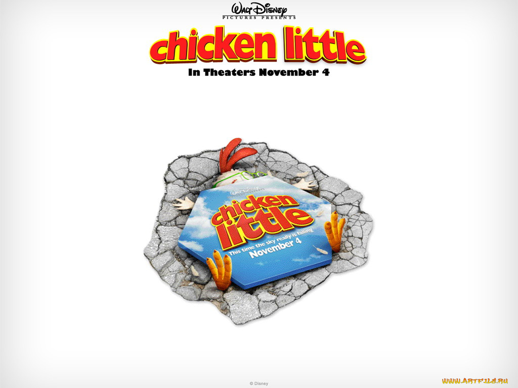 chicken, little, мультфильмы