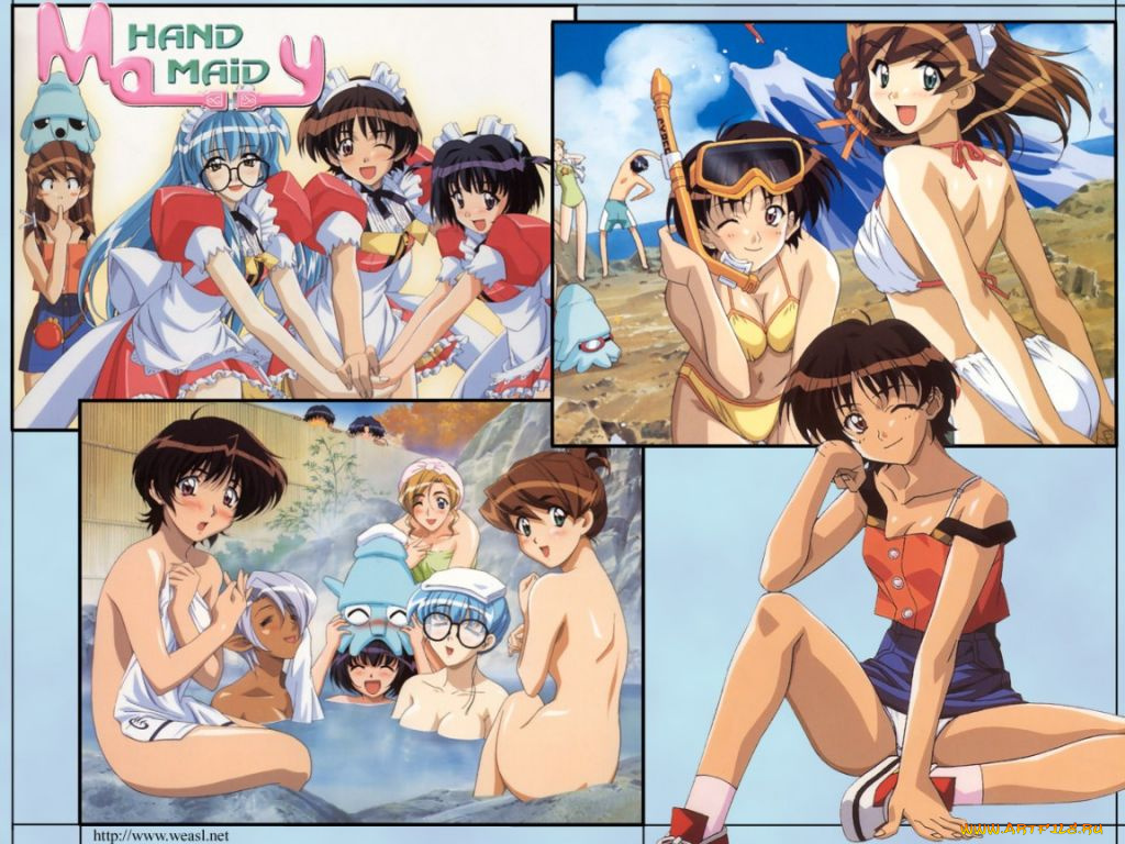 аниме, hand, maid, may