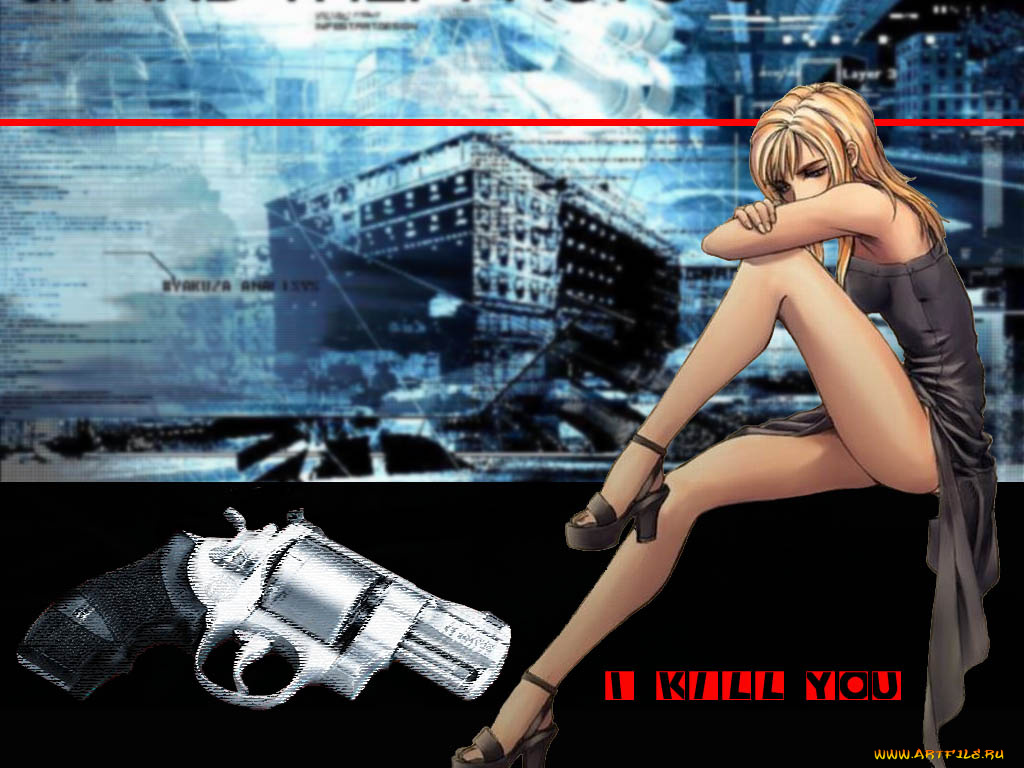 аниме, parasite, eve