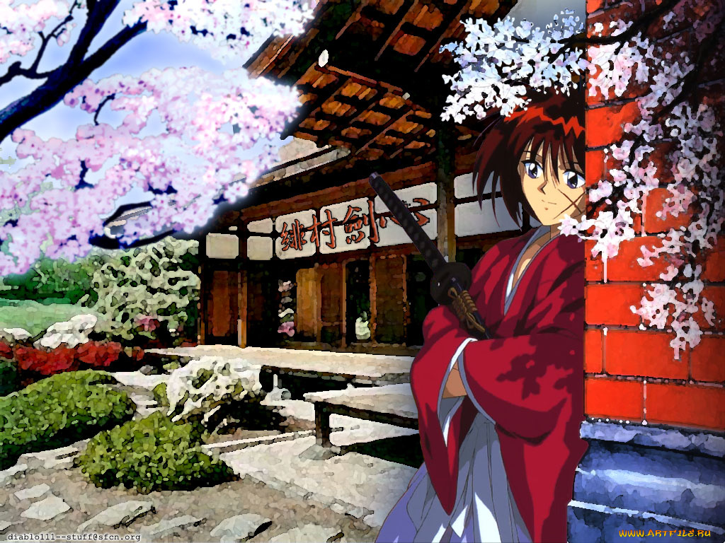 аниме, rurouni, kenshin