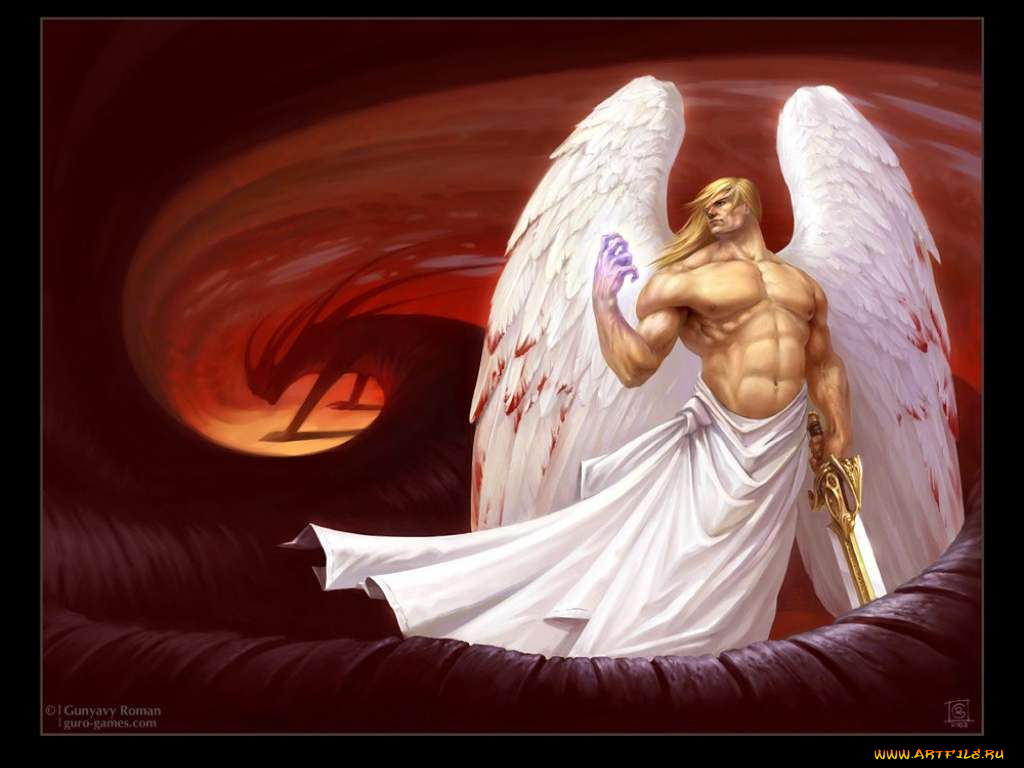 фэнтези, ангелы