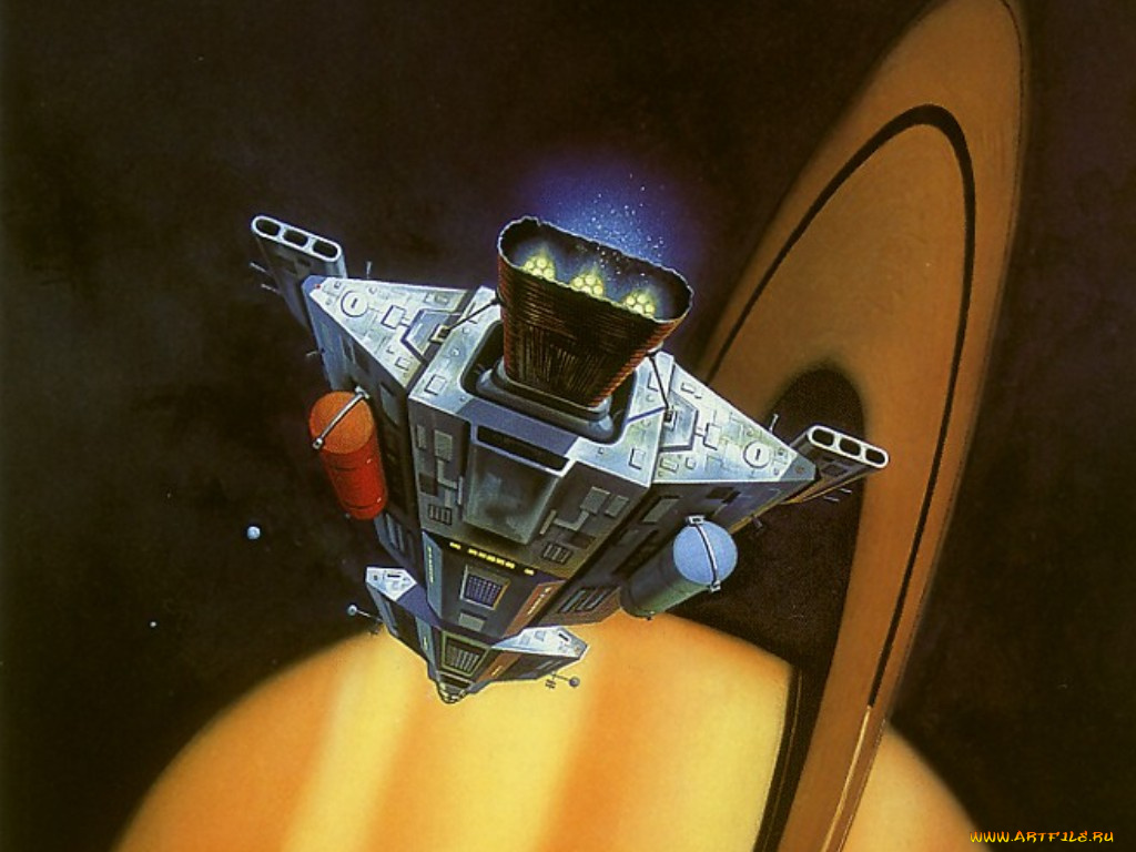 фэнтези, космические, корабли, звездолеты, станции