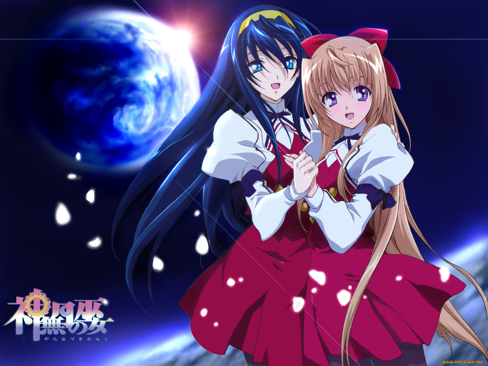 аниме, kannaduki, no, miko