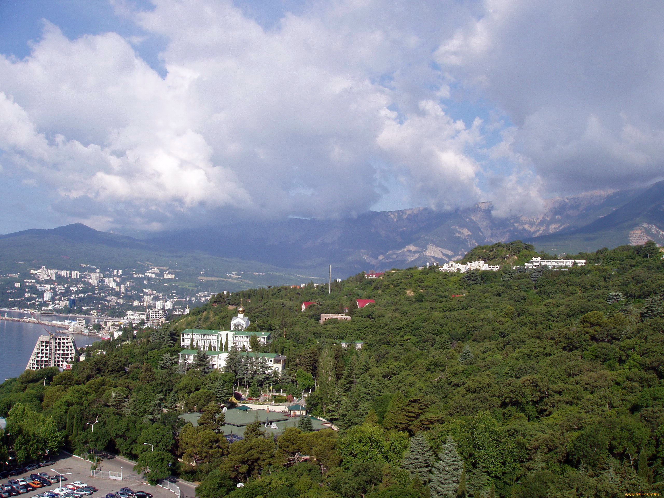 Ялта, утро, города