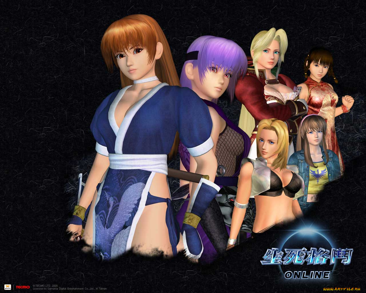 dead, or, alive, online, видео, игры