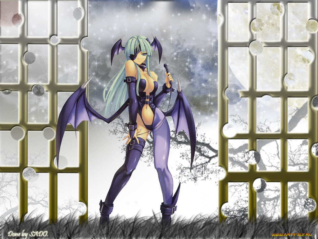 dark, stalkers, аниме, night, warriors