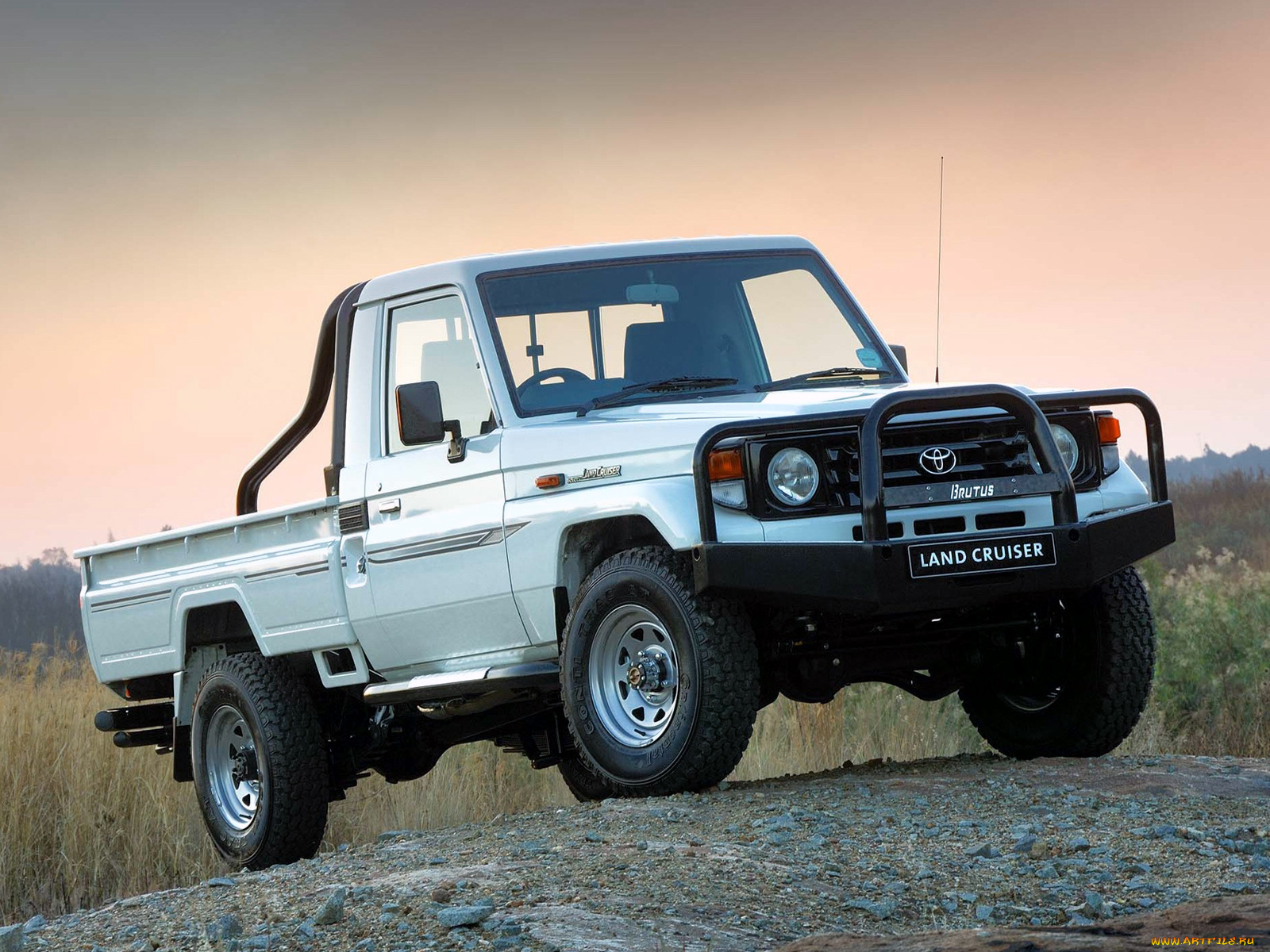 toyota, land, cruiser, pickup, автомобили