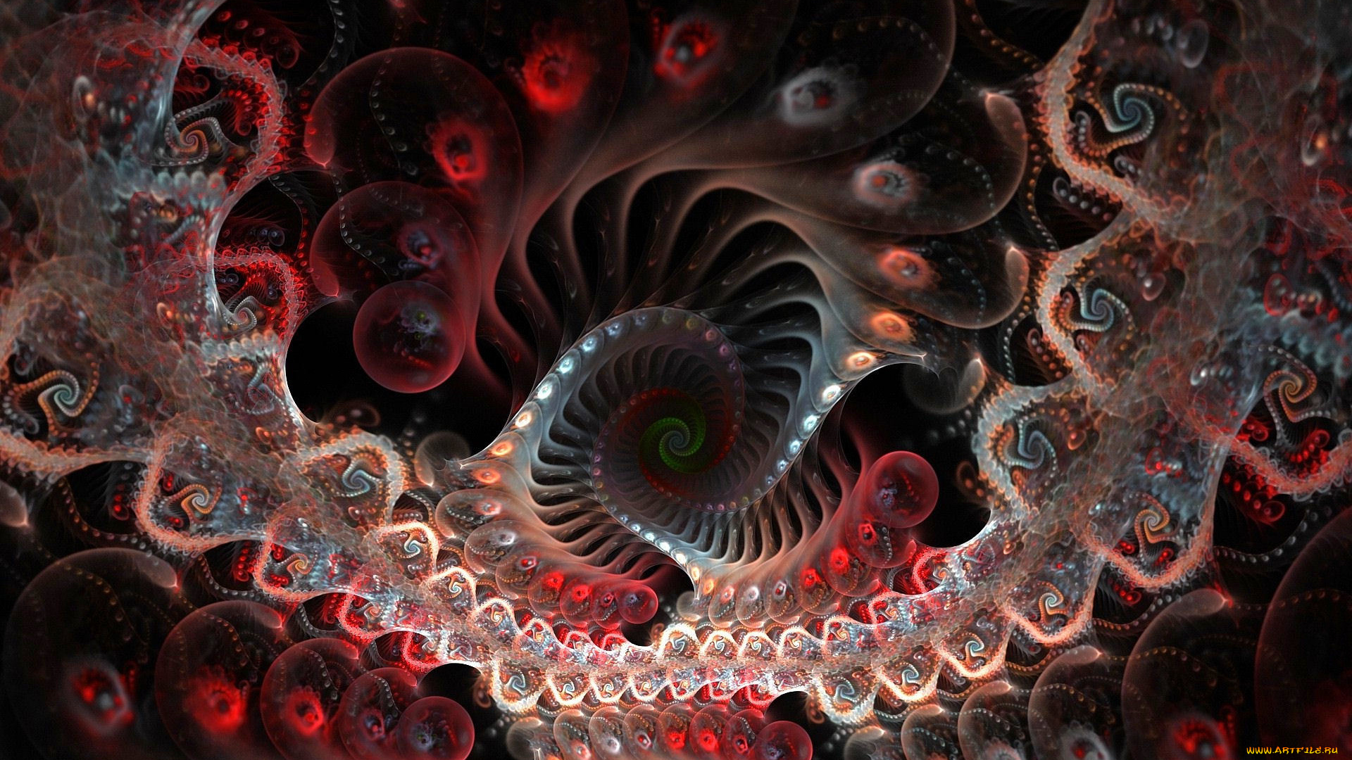 3д, графика, fractal, фракталы, фрактал