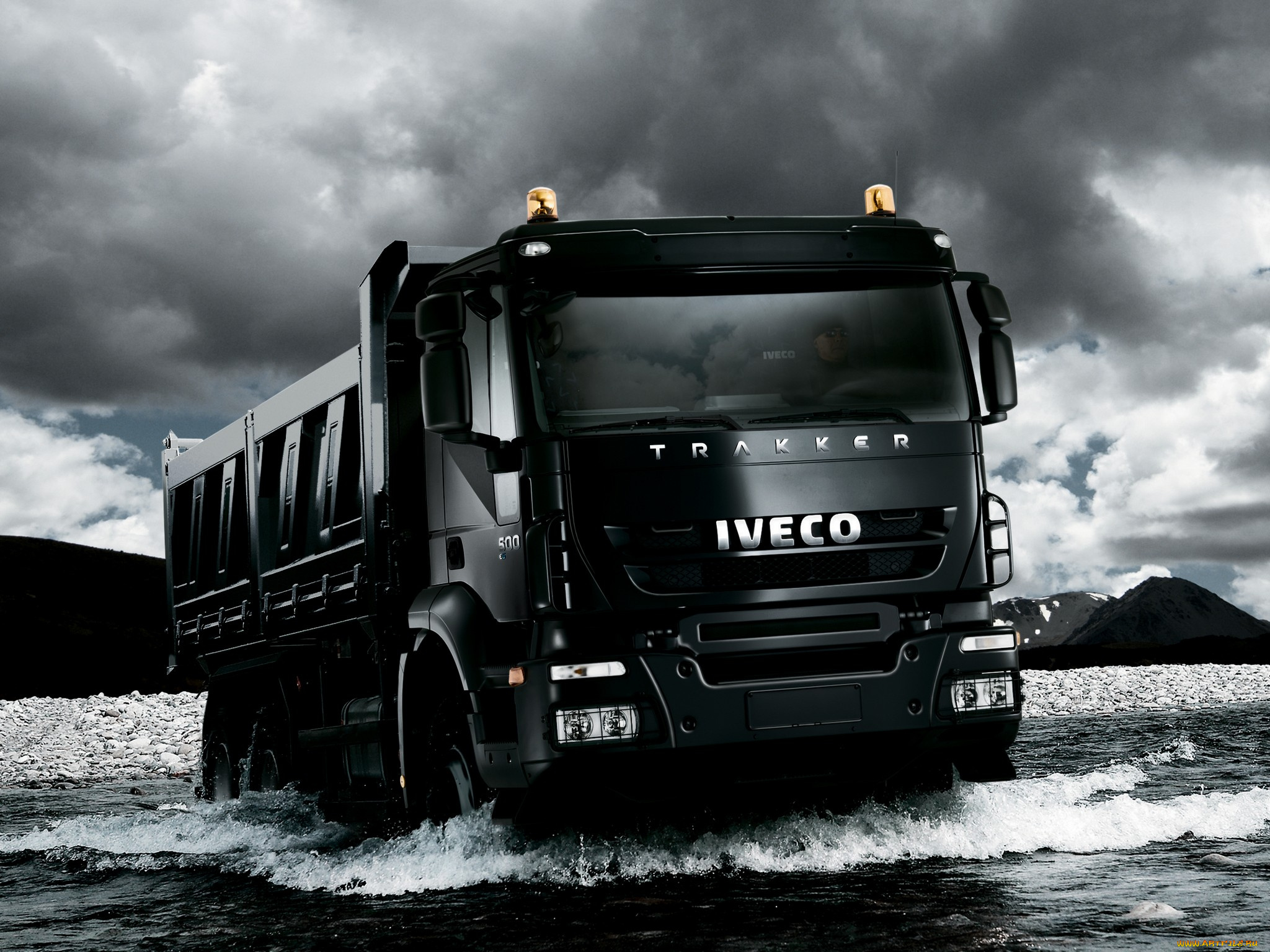 iveco, trakker, 6x4, автомобили