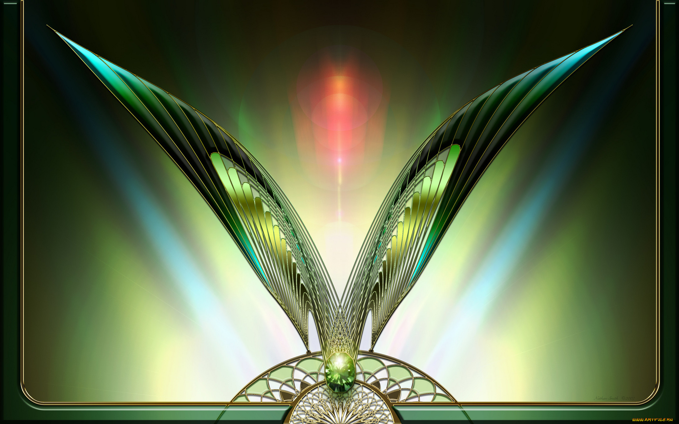 3д, графика, fractal, фракталы, фрактал