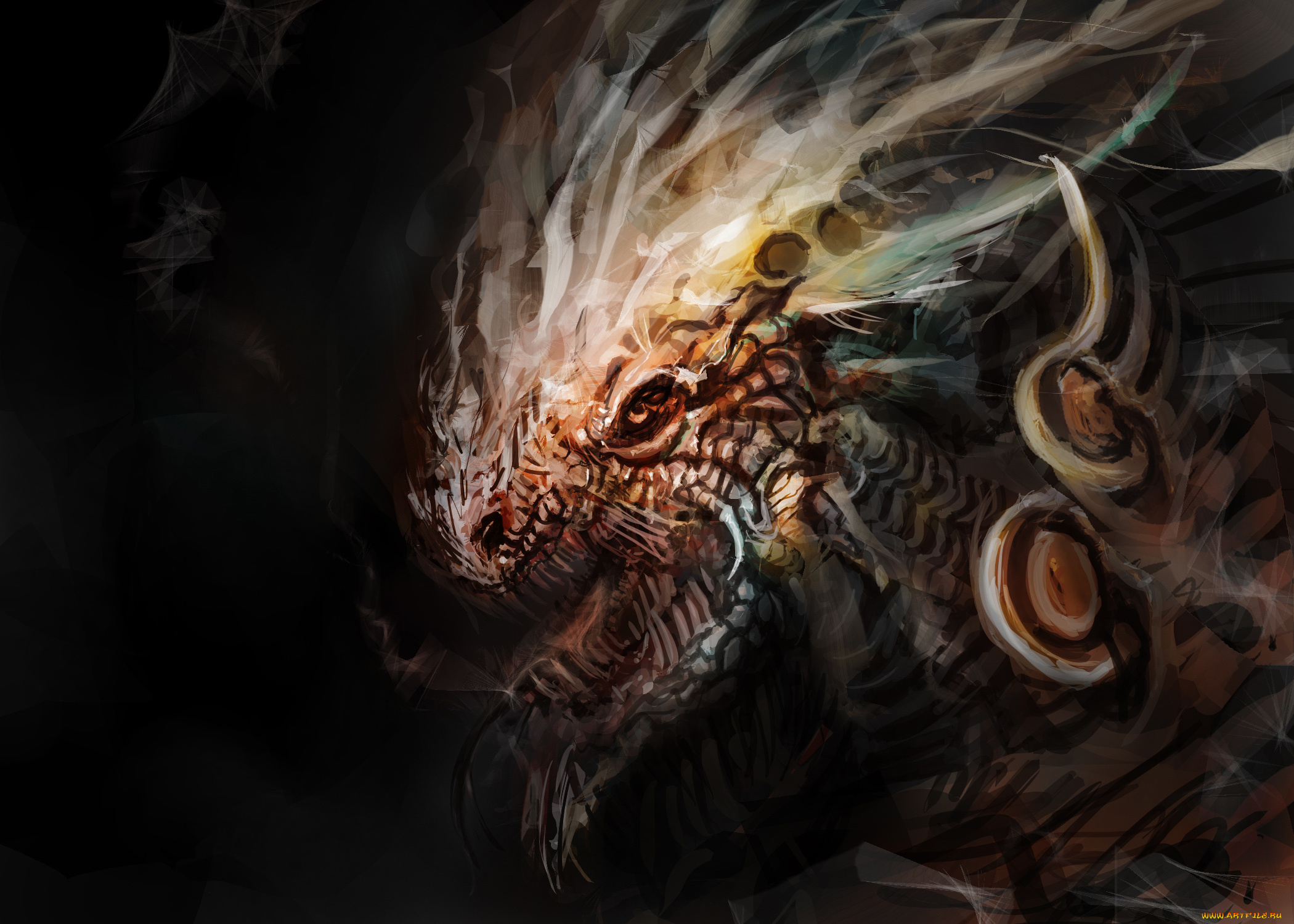 фэнтези, существа, глаза