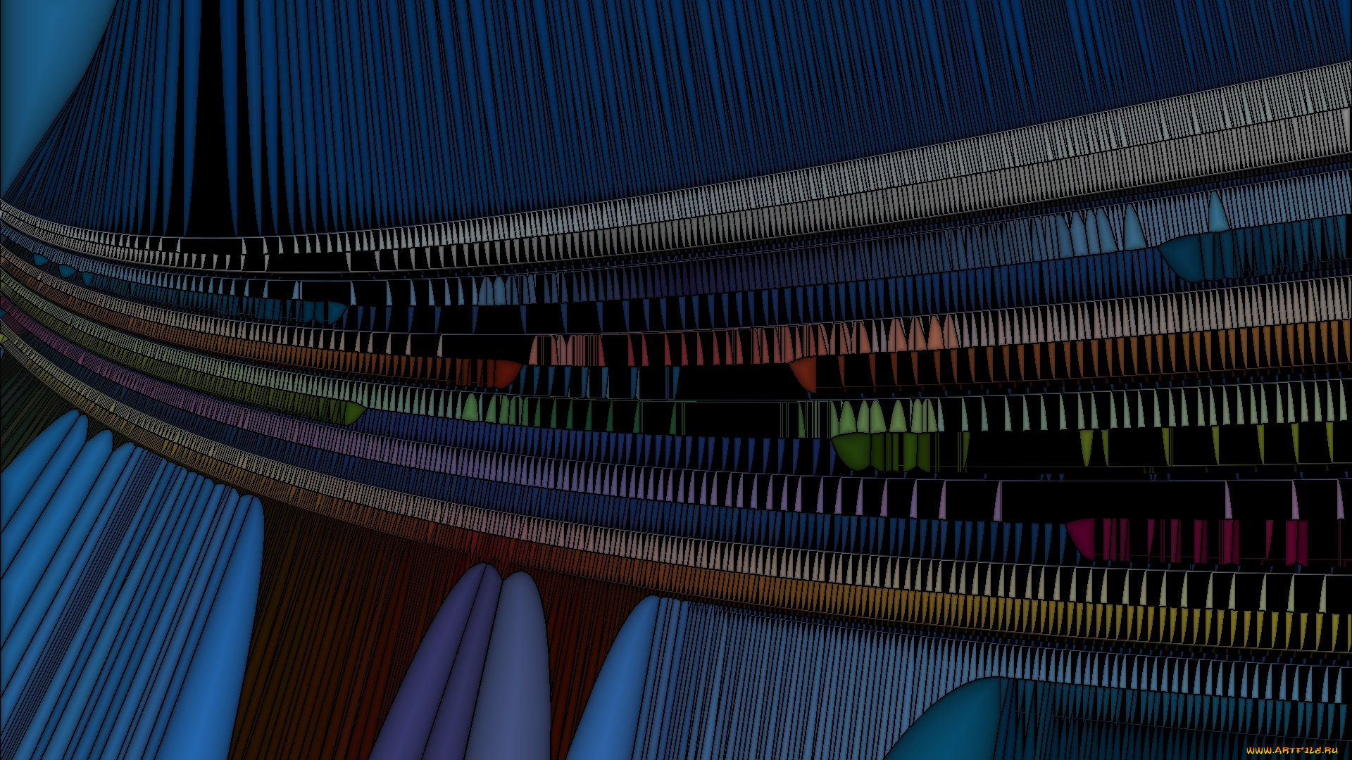 3д, графика, фракталы, , fractal, узор