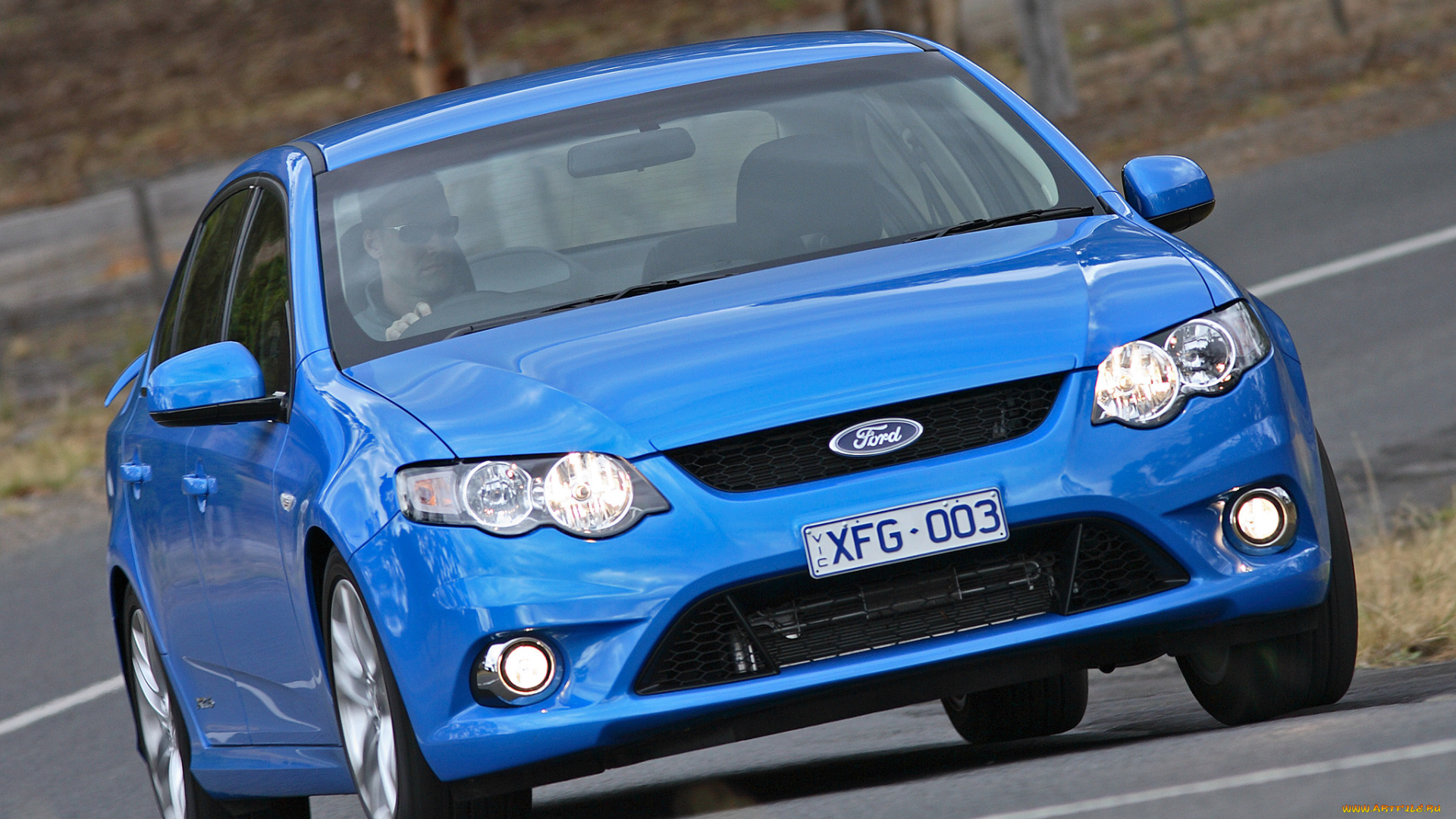 автомобили, ford, синий, fg, xr6, falcon