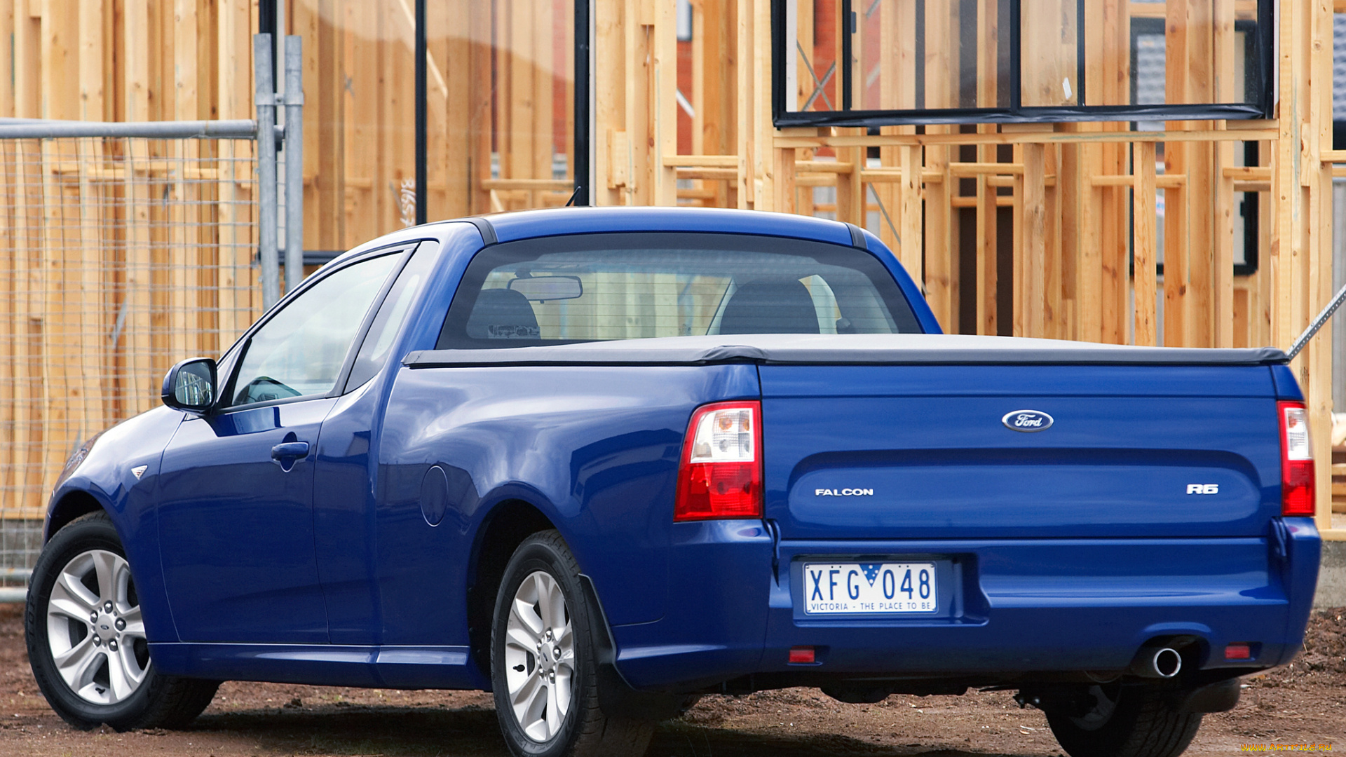 автомобили, ford, ute, r6, falcon, синий, fg
