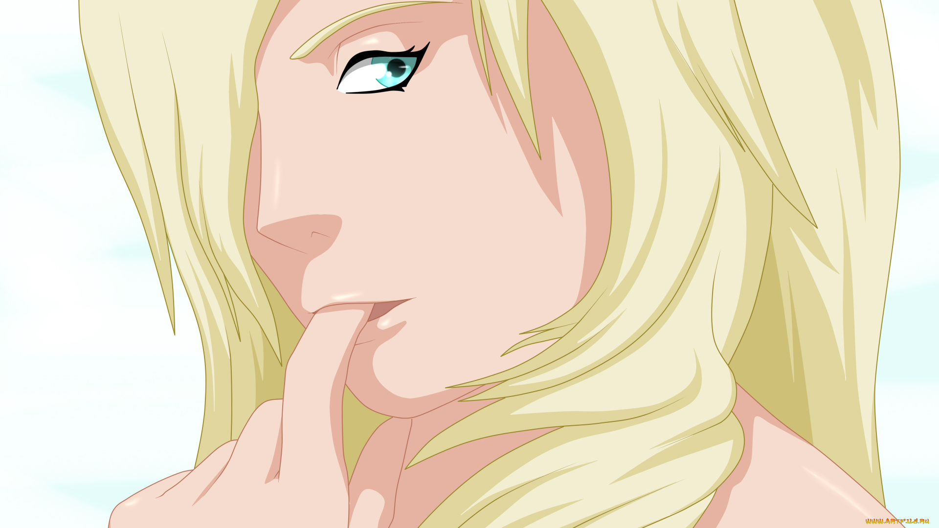 рисованные, люди, девушка, взгляд