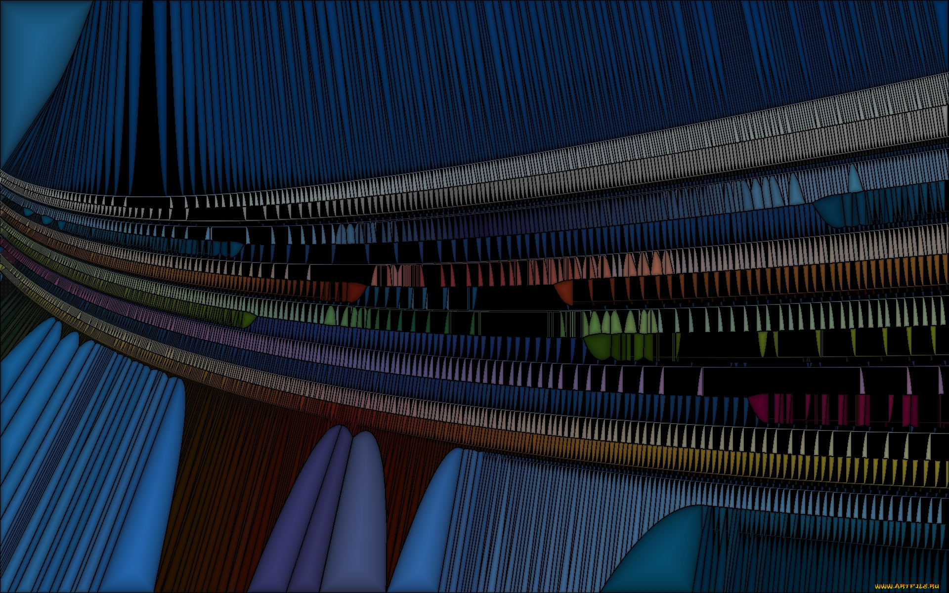 3д, графика, фракталы, , fractal, узор