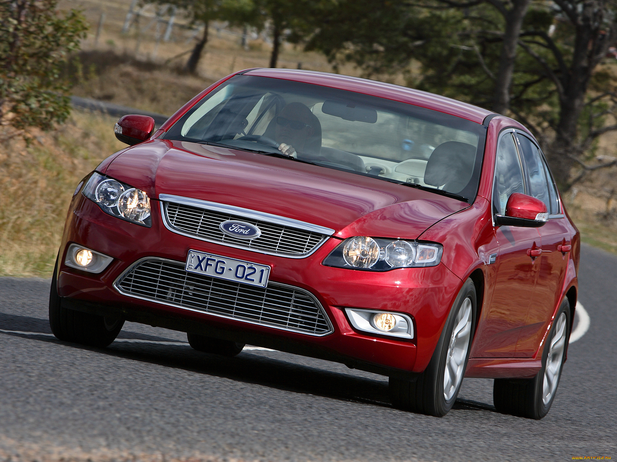 автомобили, ford, falcon, g6e, красный, fg