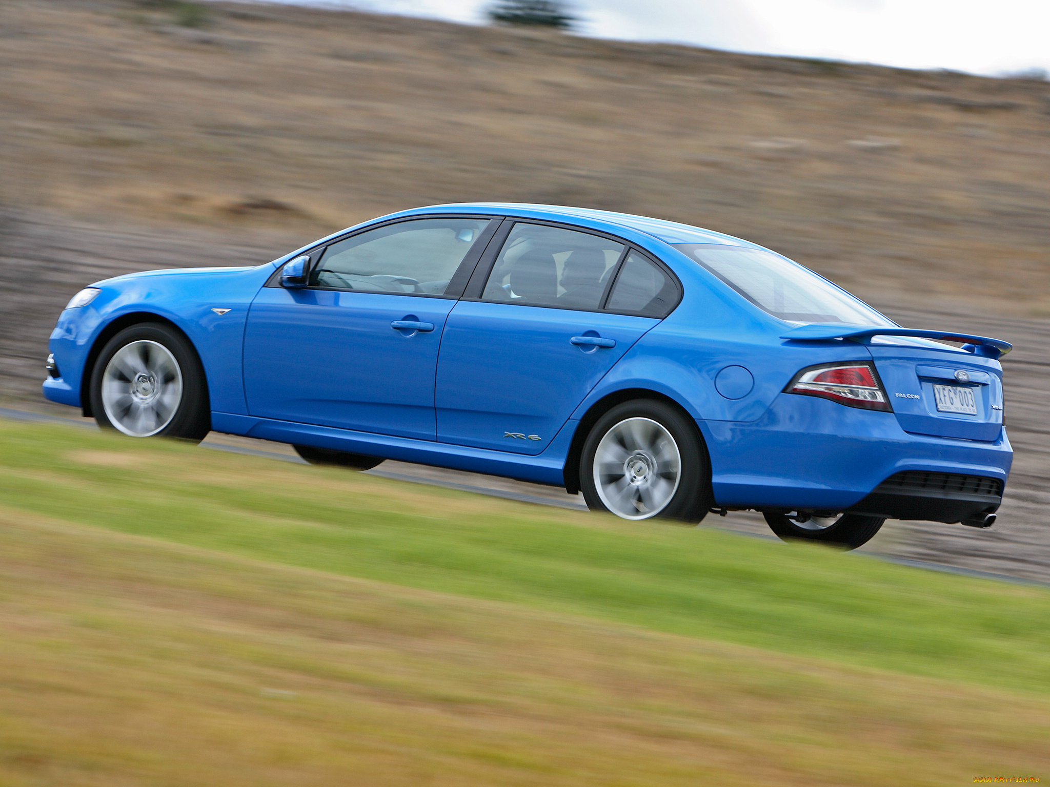 автомобили, ford, falcon, синий, fg, xr6