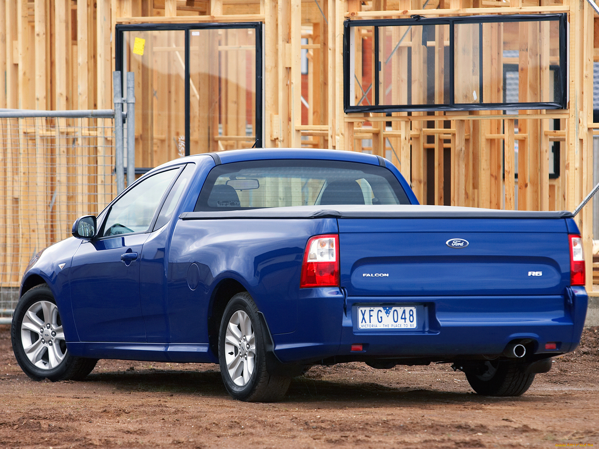 автомобили, ford, ute, r6, falcon, синий, fg