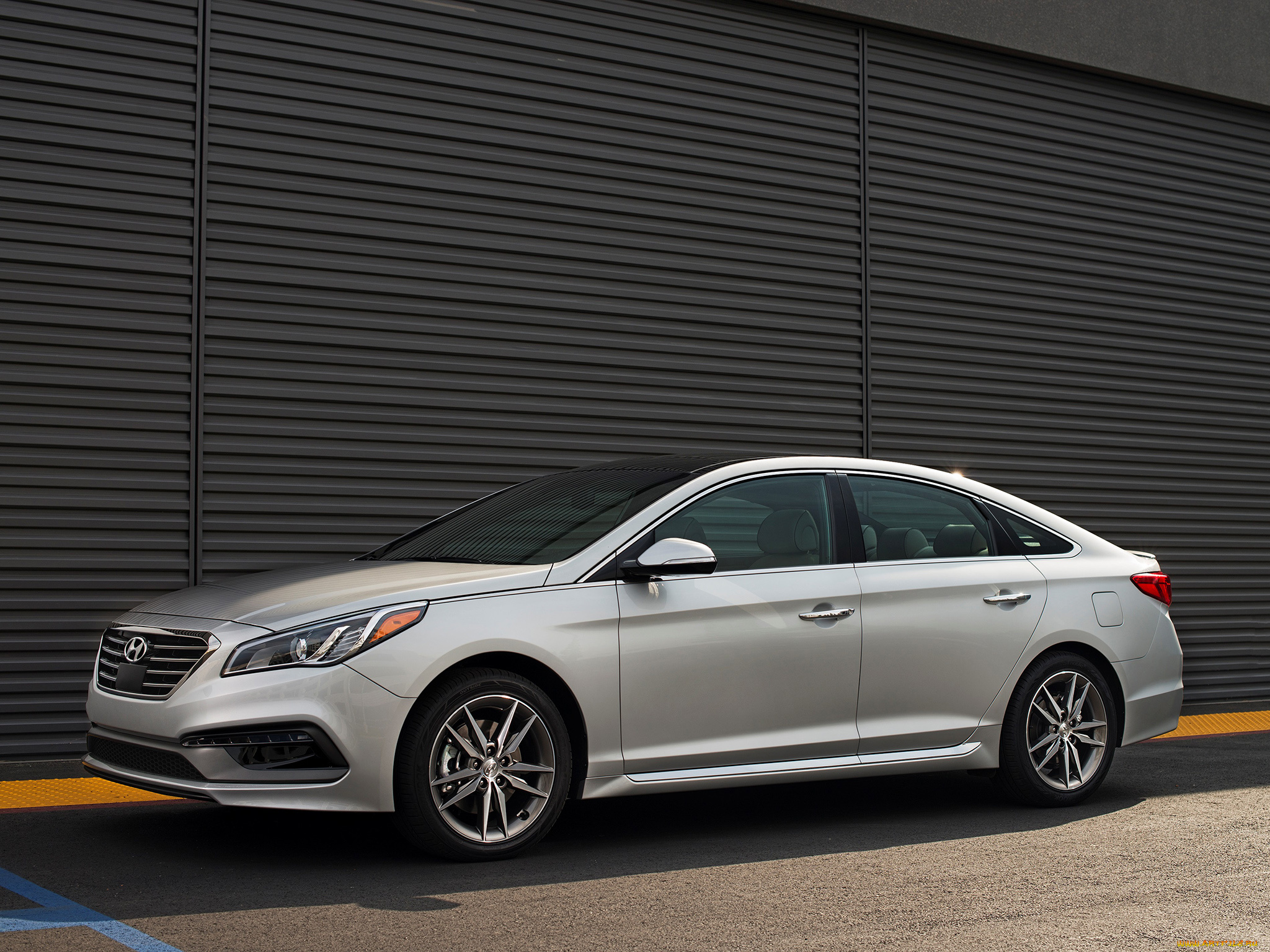 автомобили, hyundai, 2015г, sonata, sport, us-spec, lf, светлый