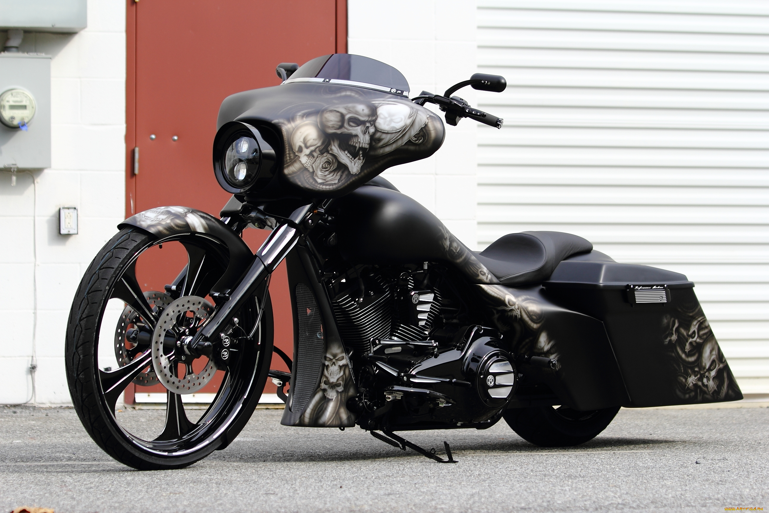 мотоциклы, customs, bagger, terminator