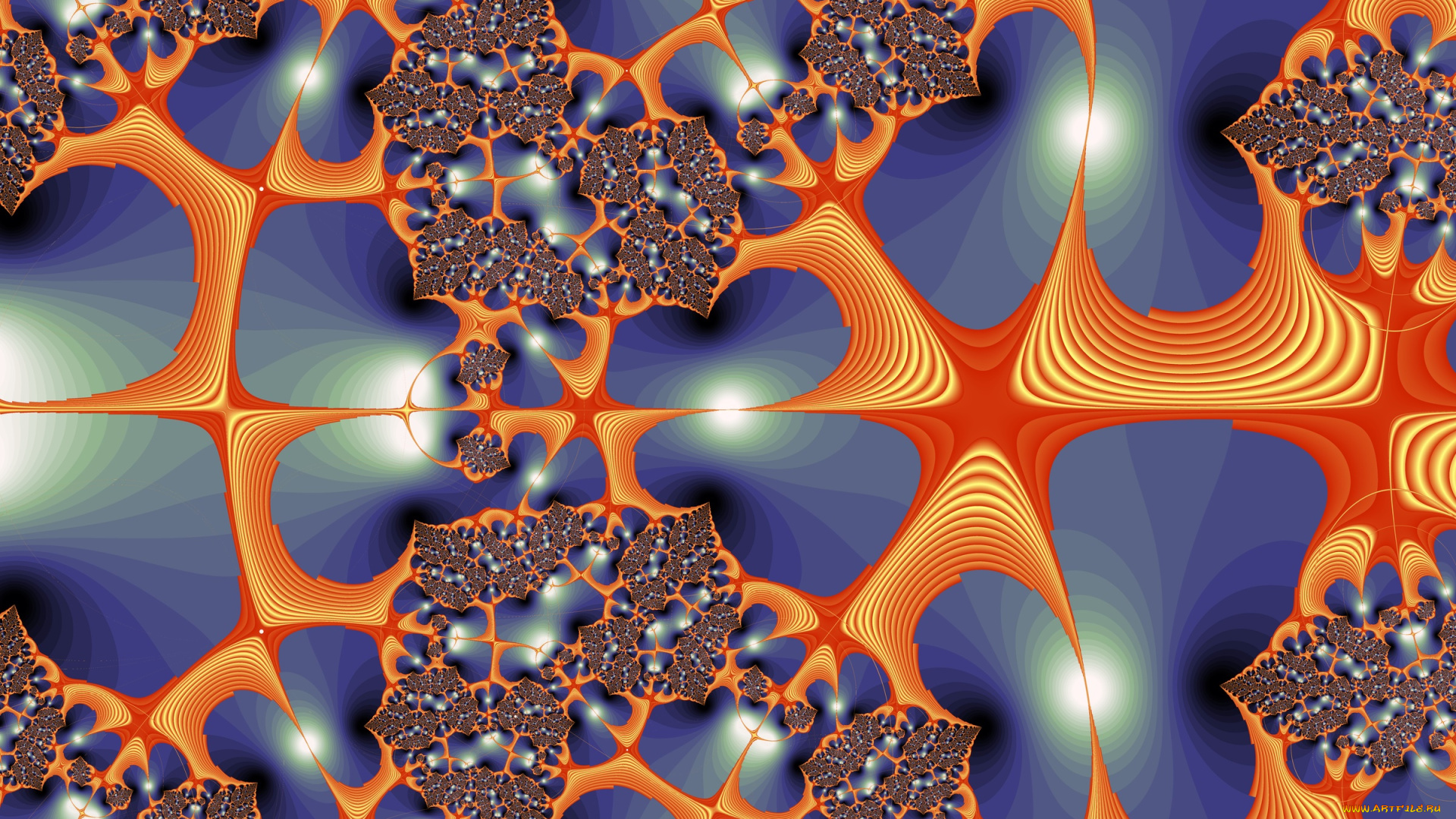 3д, графика, фракталы, , fractal, фон, узор, цвета