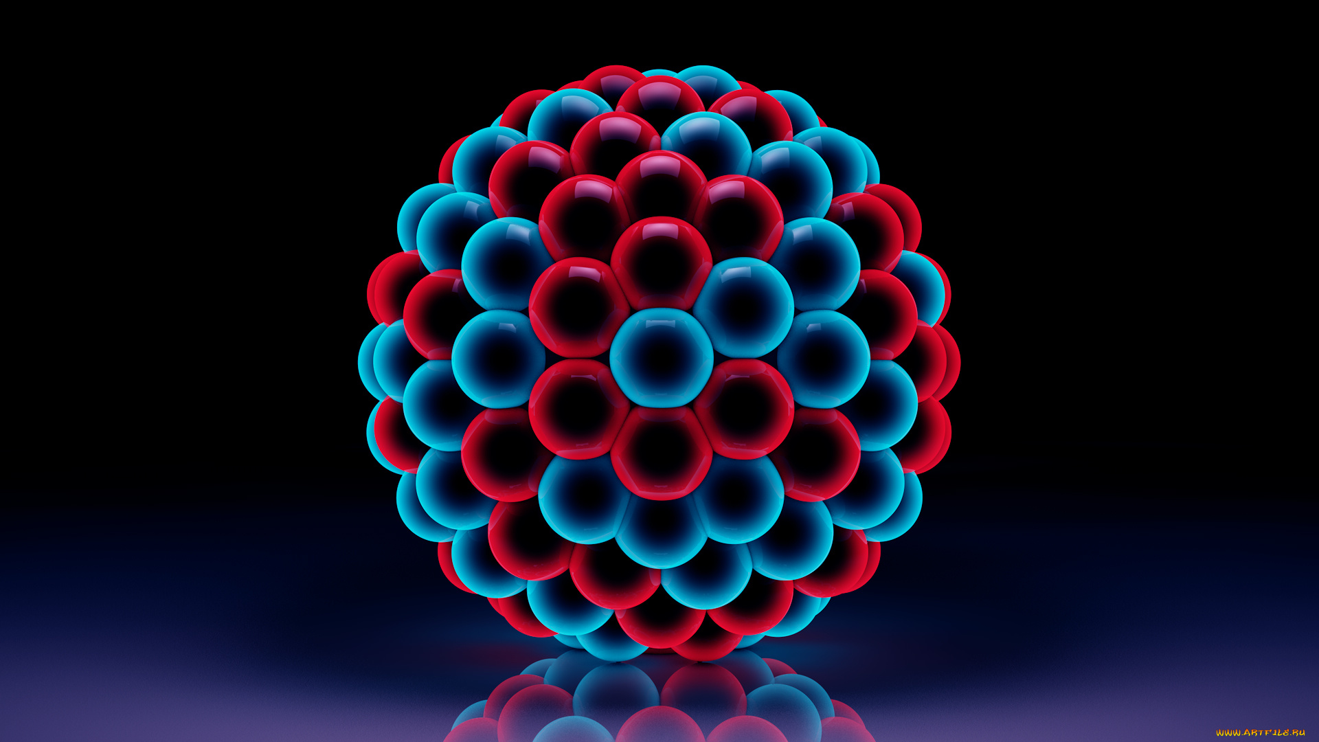 3д, графика, шары, , balls, цвета, фон, шары